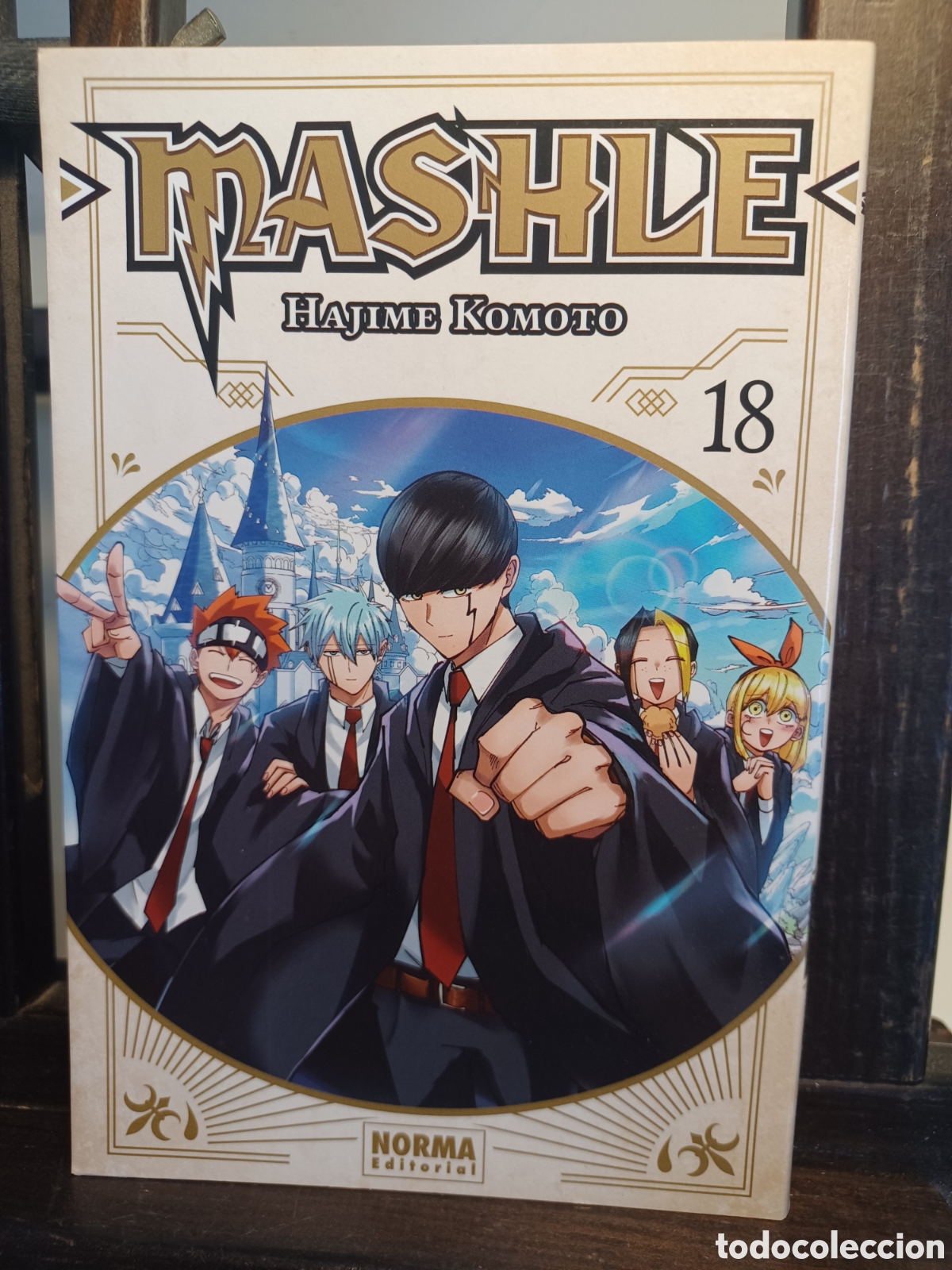 C&oacute;mics: Mashle 18 de 18/ Hajime Komoto/ Shonen/ Norma/ NUEVO A ESTRENAR