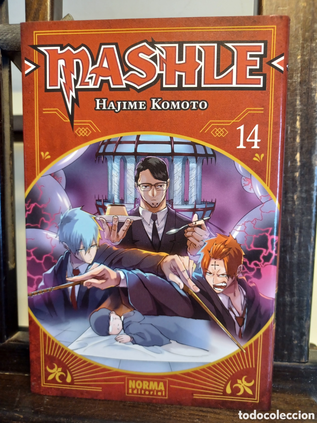 C&oacute;mics: Mashle 14 de 18/ Hajime Komoto/ Shonen/ Norma/ NUEVO A ESTRENAR