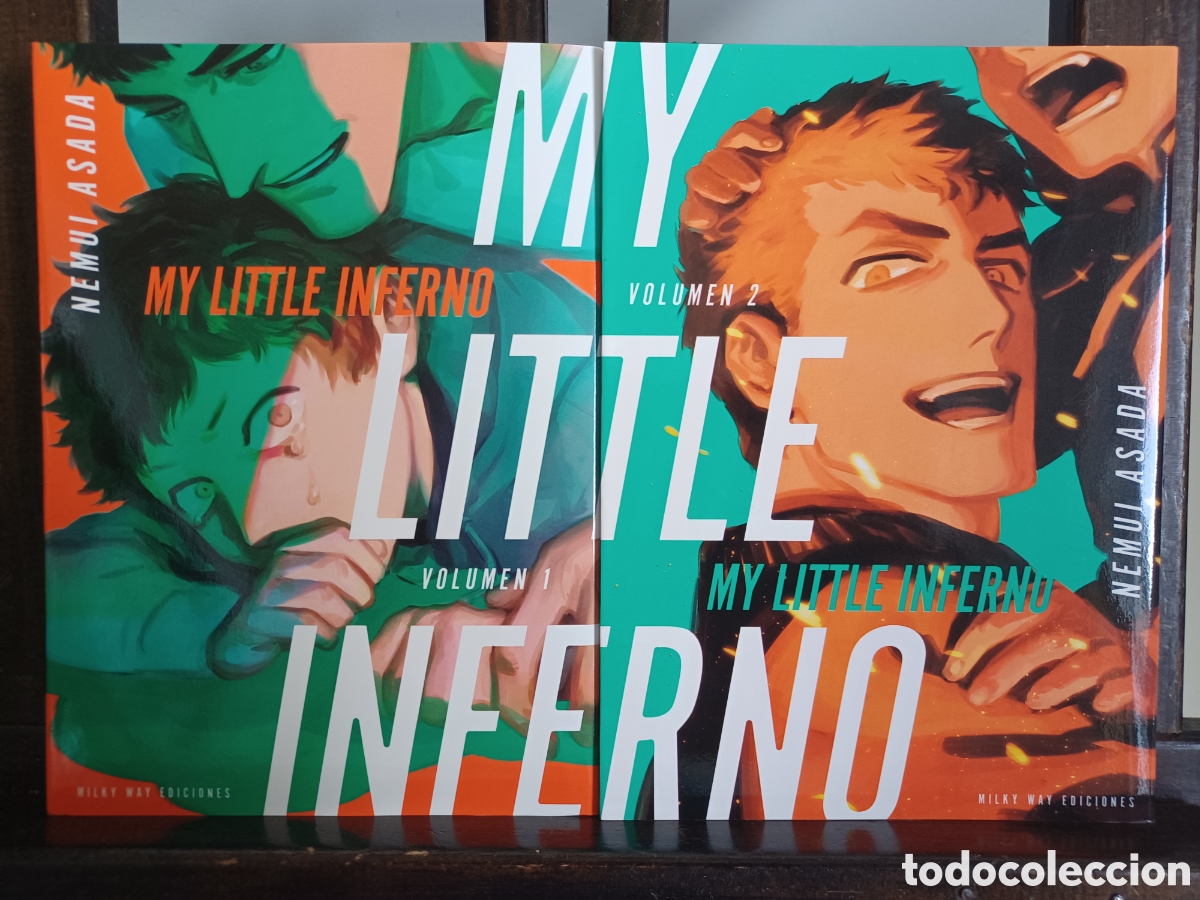 C&oacute;mics: My little inferno/ Completa 2 vol&uacute;menes/ Manga BL/ Milky Way/ NUEVO A ESTRENAR
