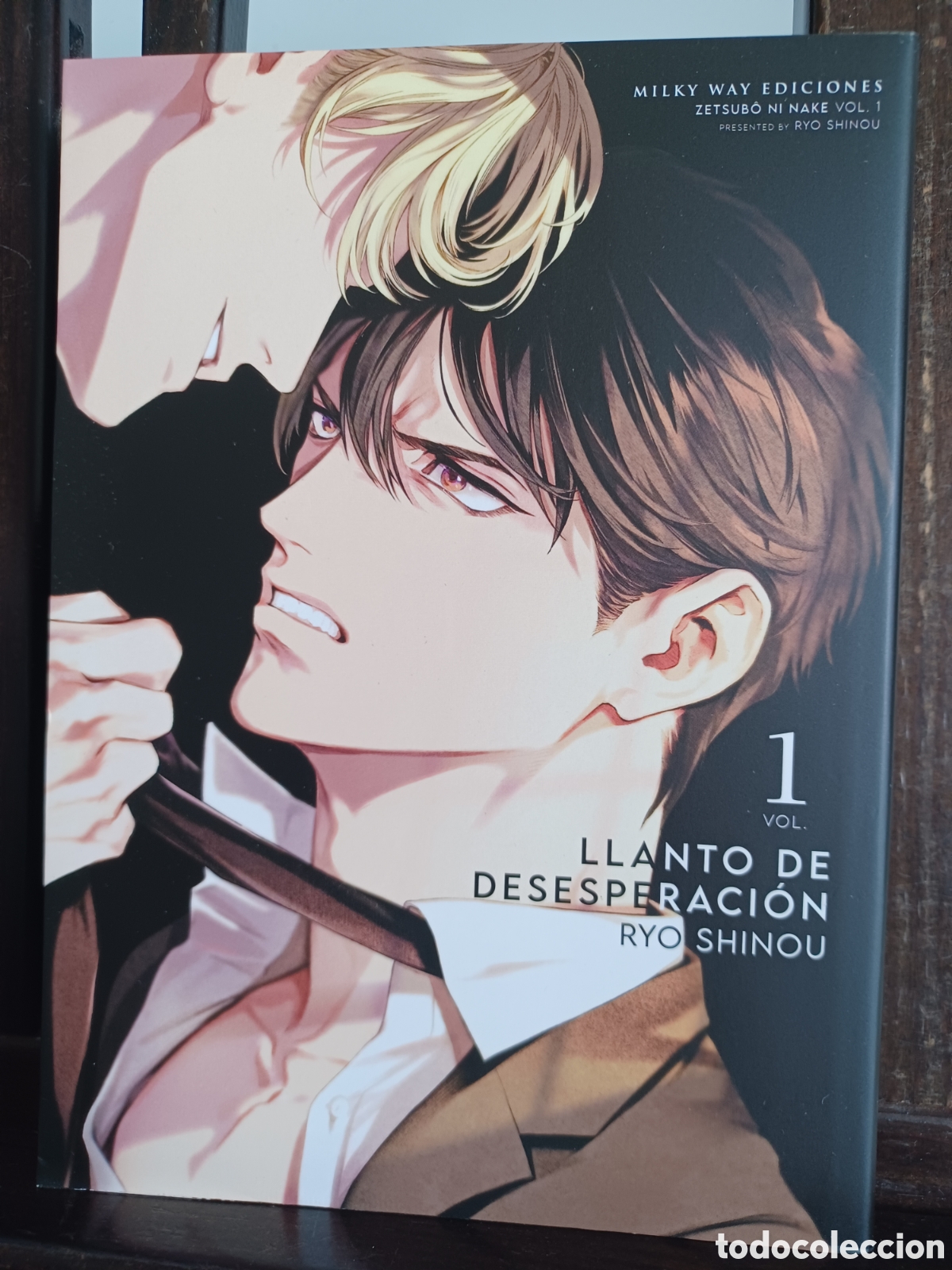 C&oacute;mics: Llanto de desesperaci&oacute;n 1 de 2/ Ryo Shinou/ Manga BL/ Milky Way/ NUEVO A ESTRENAR