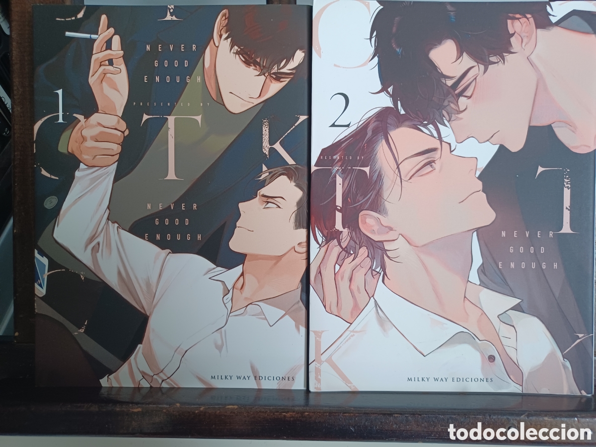 C&oacute;mics: Never good enough. Serie completa en 2 vol&uacute;menes/ CTK/ Manga BL/ Milky Way/ NUEVO A ESTRENAR
