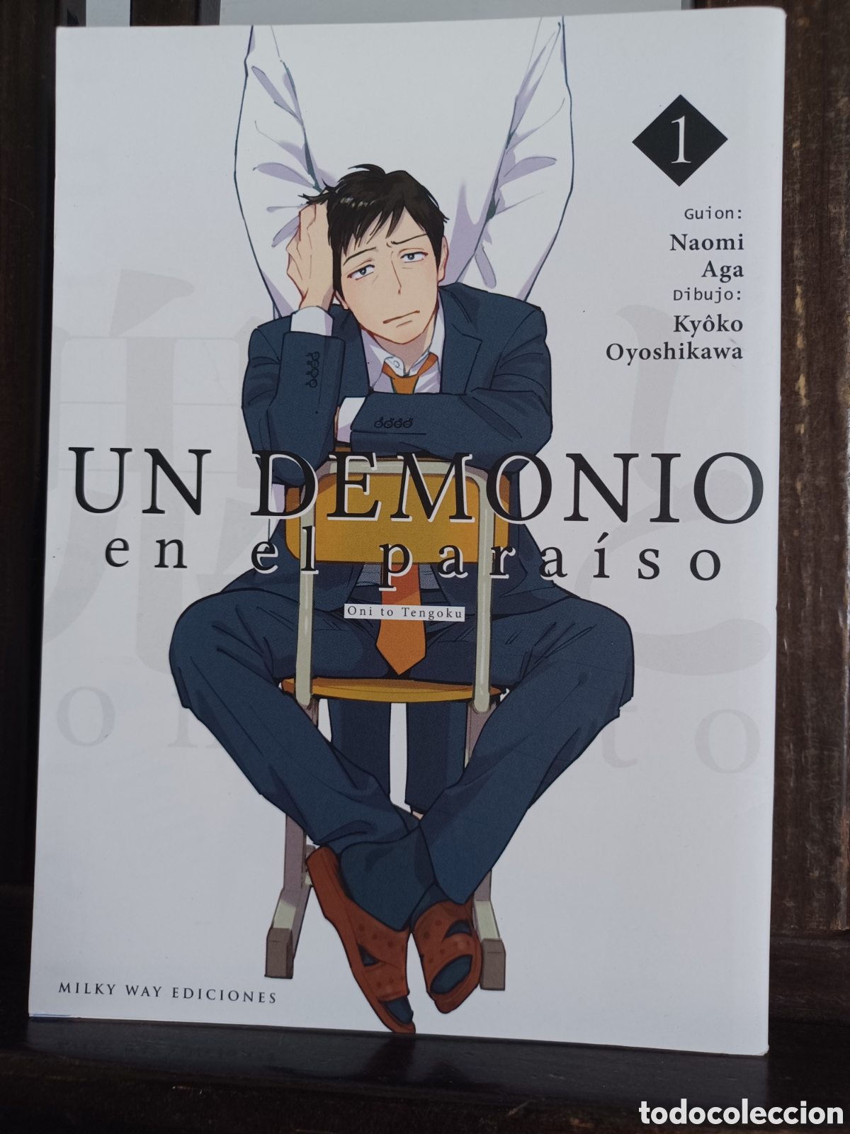 C&oacute;mics: Un demonio en el para&iacute;so 1/ Manga BL/ Milky Way/ NUEVO A ESTRENAR