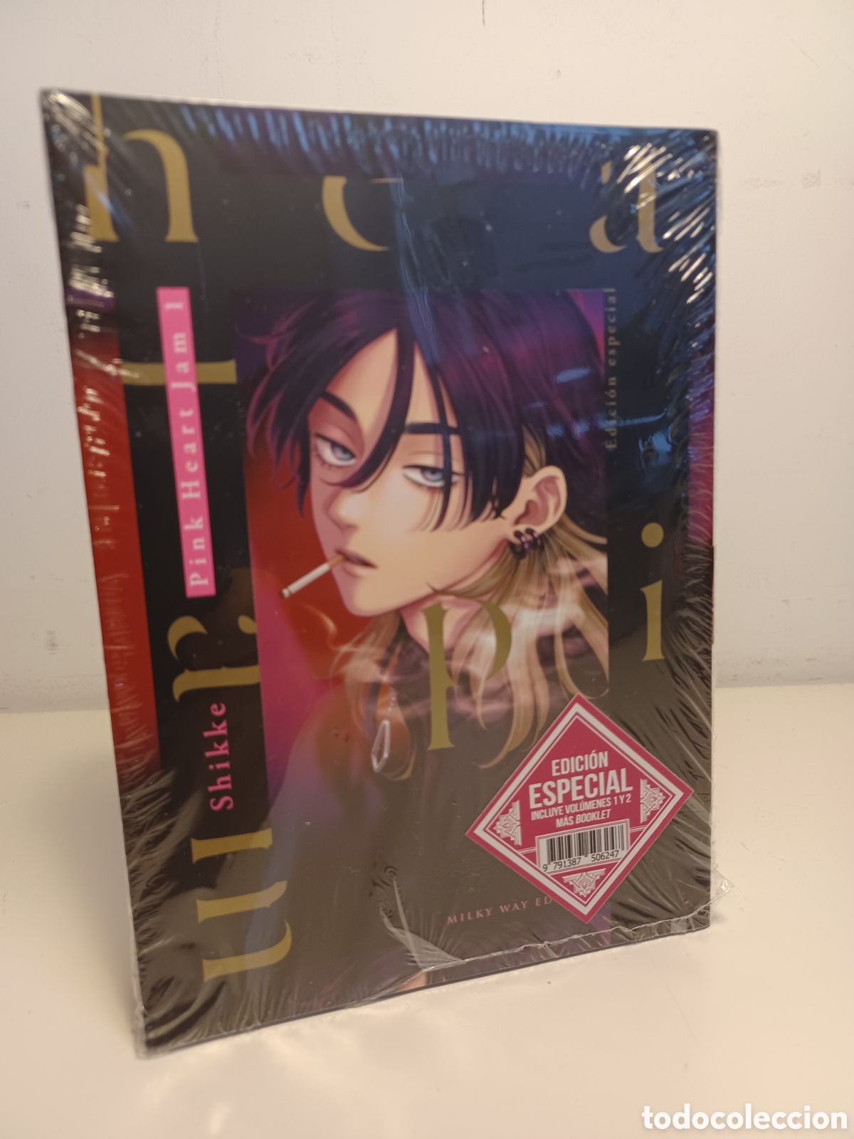 C&oacute;mics: Pink Heart Jam Pack Tomos 1 y 2 + booklet/ Serie completa/ BL/ Milky Way/ NUEVO PRECINTADO