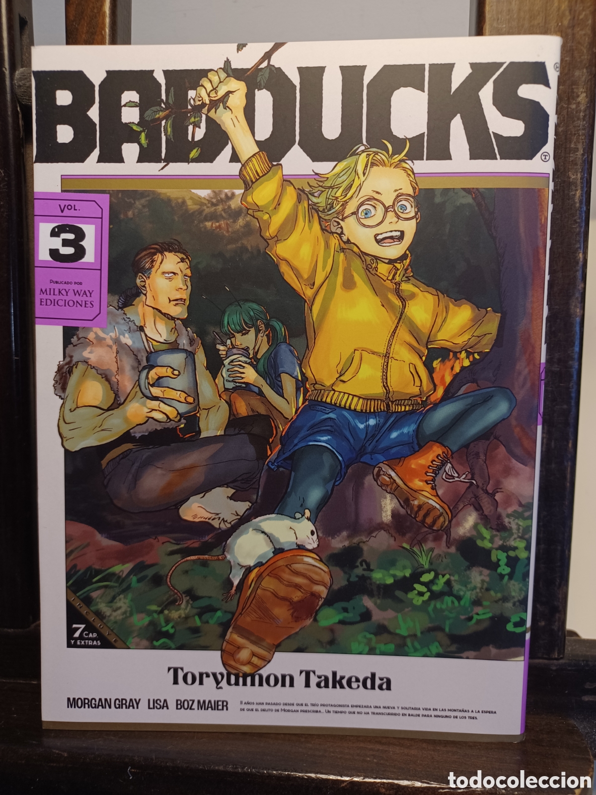 C&oacute;mics: Badducks 3 de 4/ Toryumon Takeda/ Seinen/ Milky Way/ NUEVO A ESTRENAR