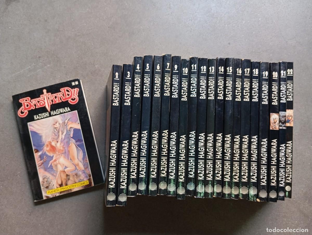 C&oacute;mics: Bastard!! Kazushi Hagiwara 21 volumenes-falta el 8-Del 1 al 22 -manga-Planeta DeAgostini