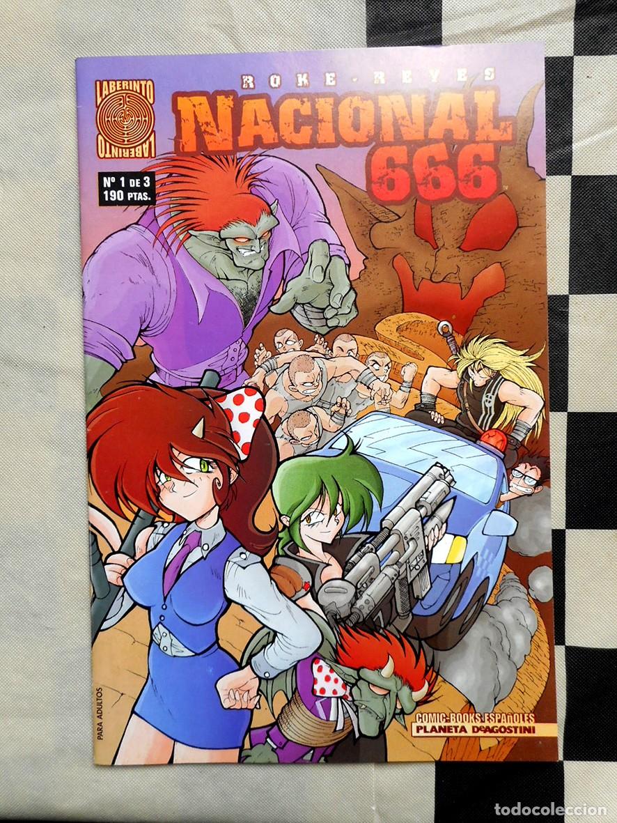 C&oacute;mics: NACIONAL 666 N&ordm;1 (PLANETA-SEPTIEMBRE 1999) ROKE GONZ&Aacute;LEZ - JOS&Eacute; MAR&Iacute;A REYES