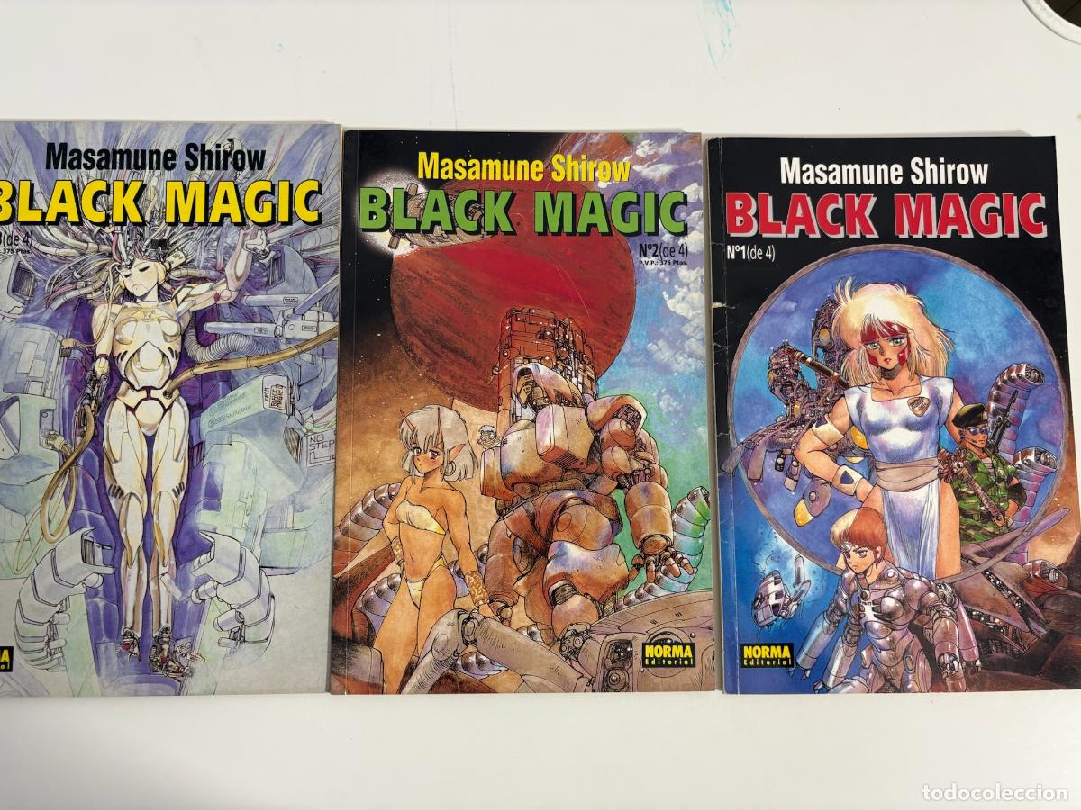 C&oacute;mics: BLACK MAGIC N&ordm; 1, 2 Y 3 DE 4 - MASAMUNE SHIROW - NORMA EDITORIAL - MANGA CYBERPUNK
