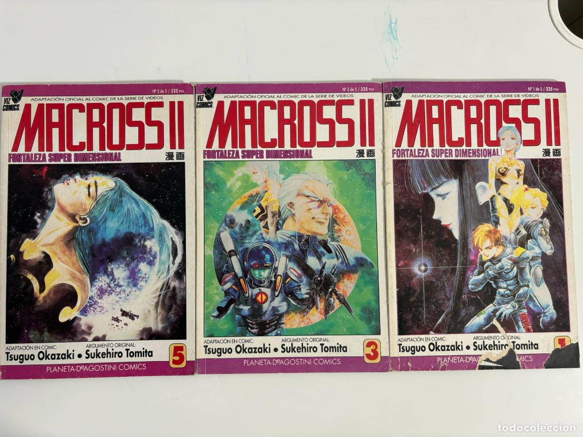 Comics : Macross II n&uacute;ms. 1, 3 y 5, Planeta-DeAgostini Comics