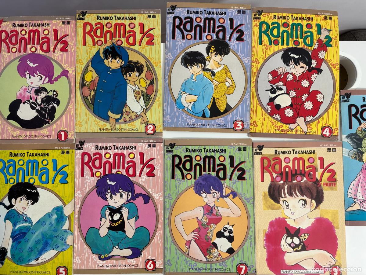 C&oacute;mics: Ranma &frac12; Primera Parte completa 1-7 + Segunda Parte 1 y 3 - Rumiko Takahashi