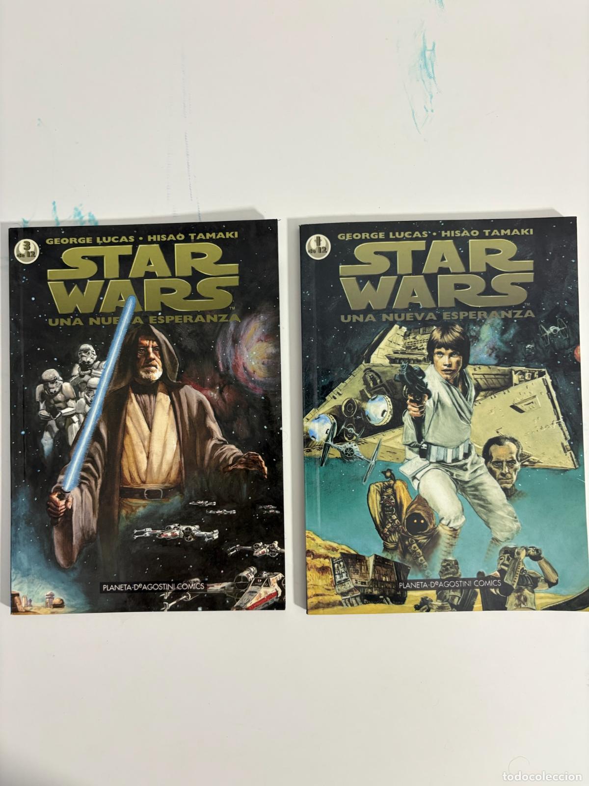C&oacute;mics: Star Wars Una Nueva Esperanza n&ordm; 1 y 3 de 12 - Manga - Planeta DeAgostini