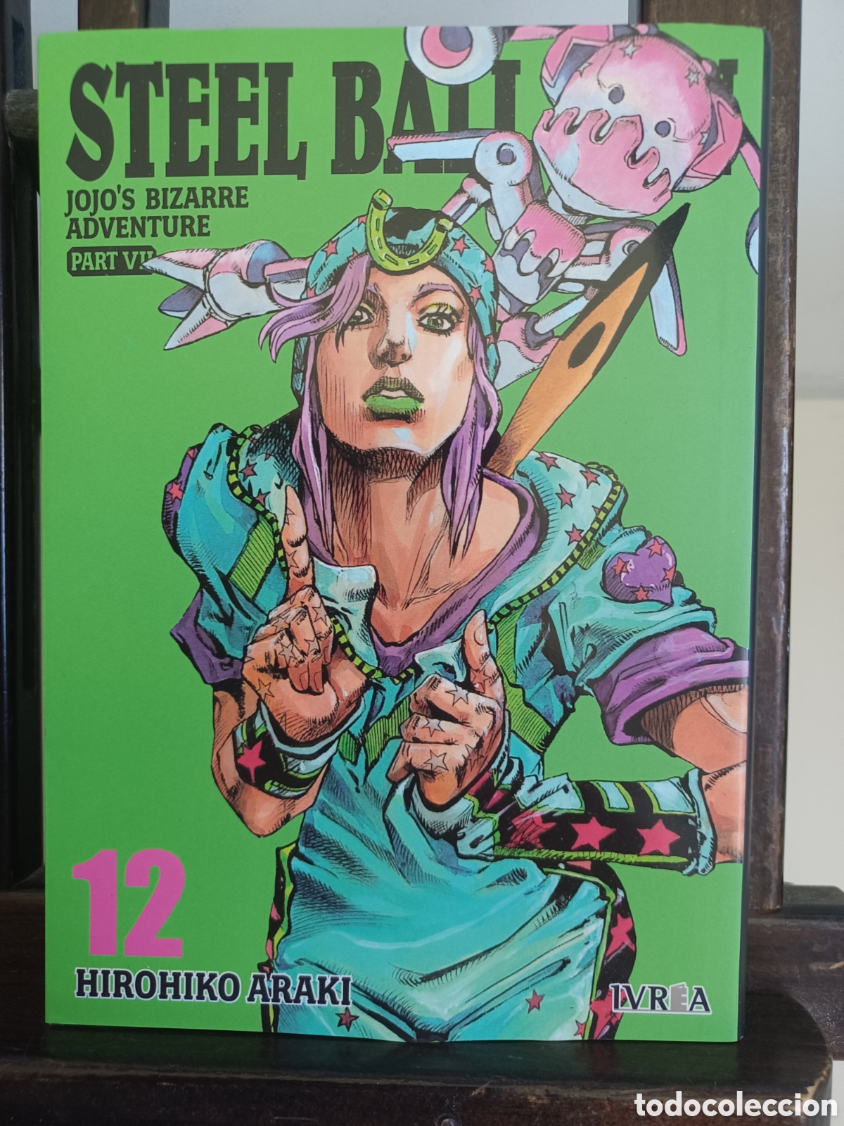 C&oacute;mics: Steel Ball Run 12 de 16/ Hirohiko Araki/ Seinen/ Ivrea/ NUEVO A ESTRENAR