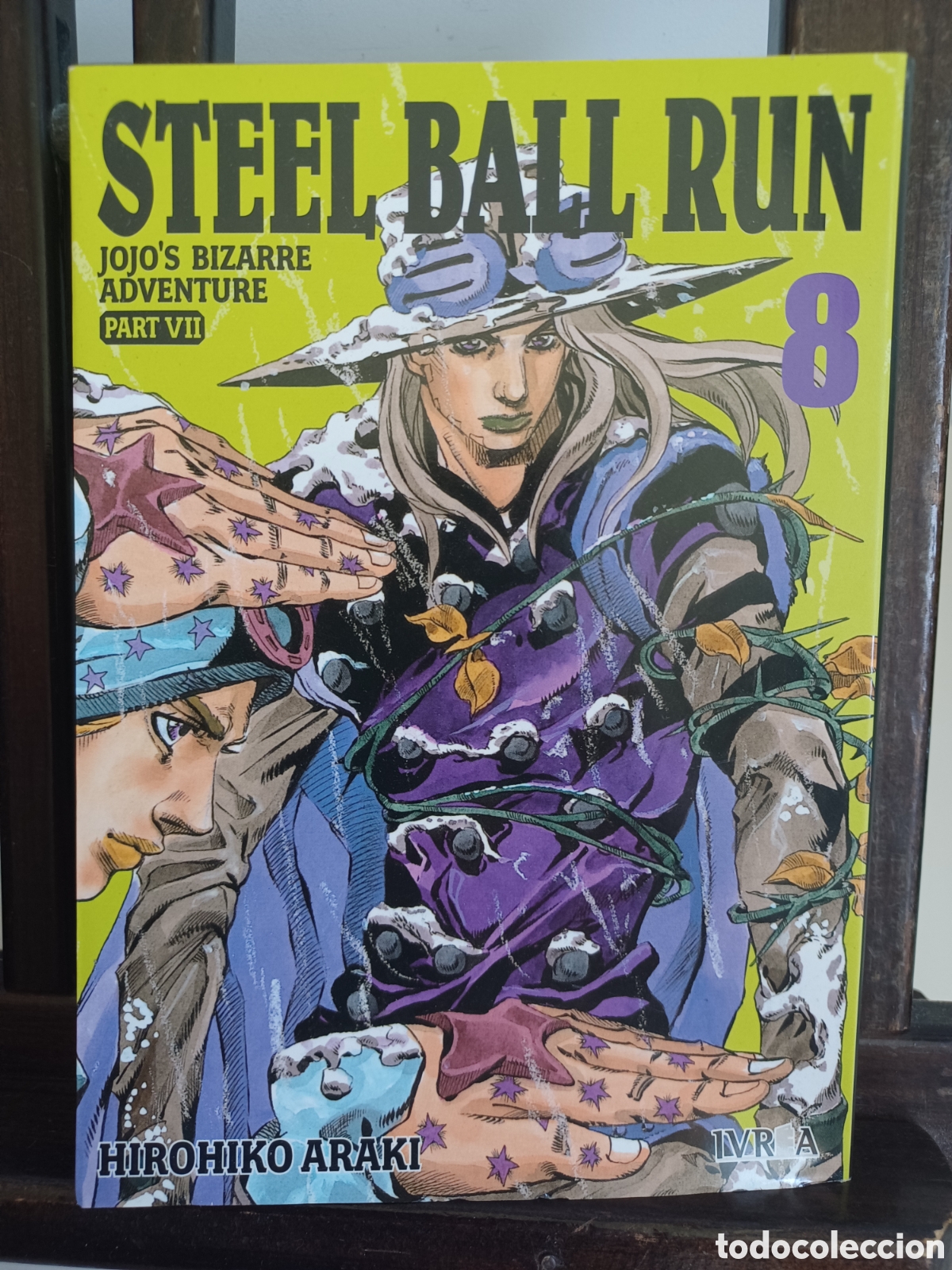 C&oacute;mics: Steel Ball Run 8 de 16/ Hirohiko Araki/ Seinen/ Ivrea/ NUEVO A ESTRENAR