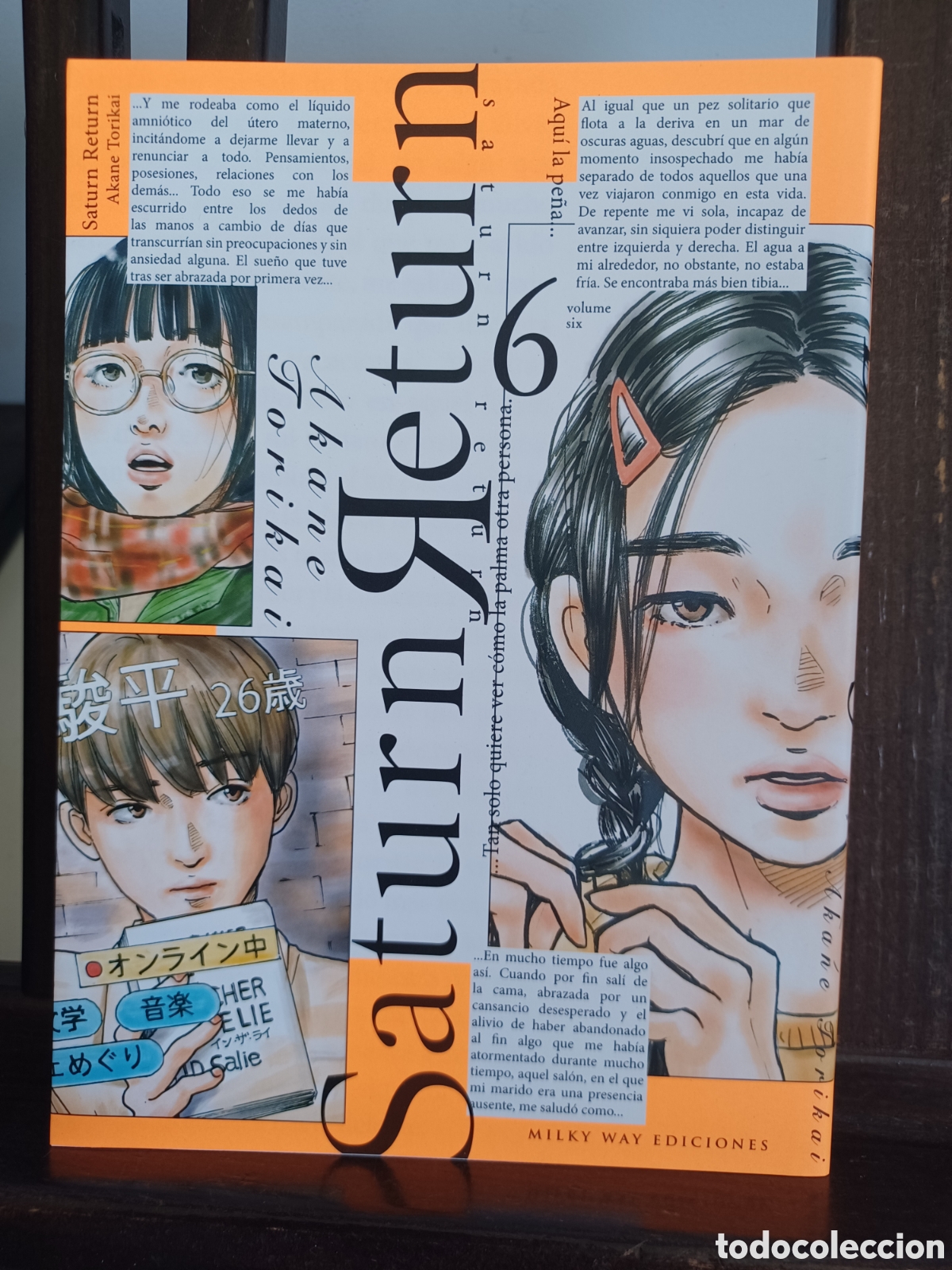 C&oacute;mics: Saturn Return 6 de 10/ Akane Torikai/ Seinen/ Milky Way/ NUEVO A ESTRENAR