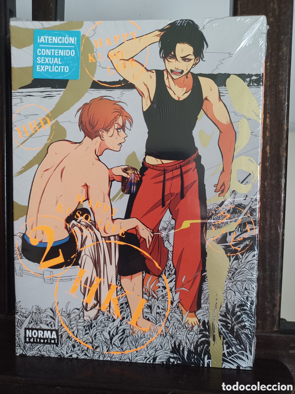 C&oacute;mics: Happy Kuso Life 2/ Harada/ Manga BL/ Norma/ NUEVO PRECINTADO