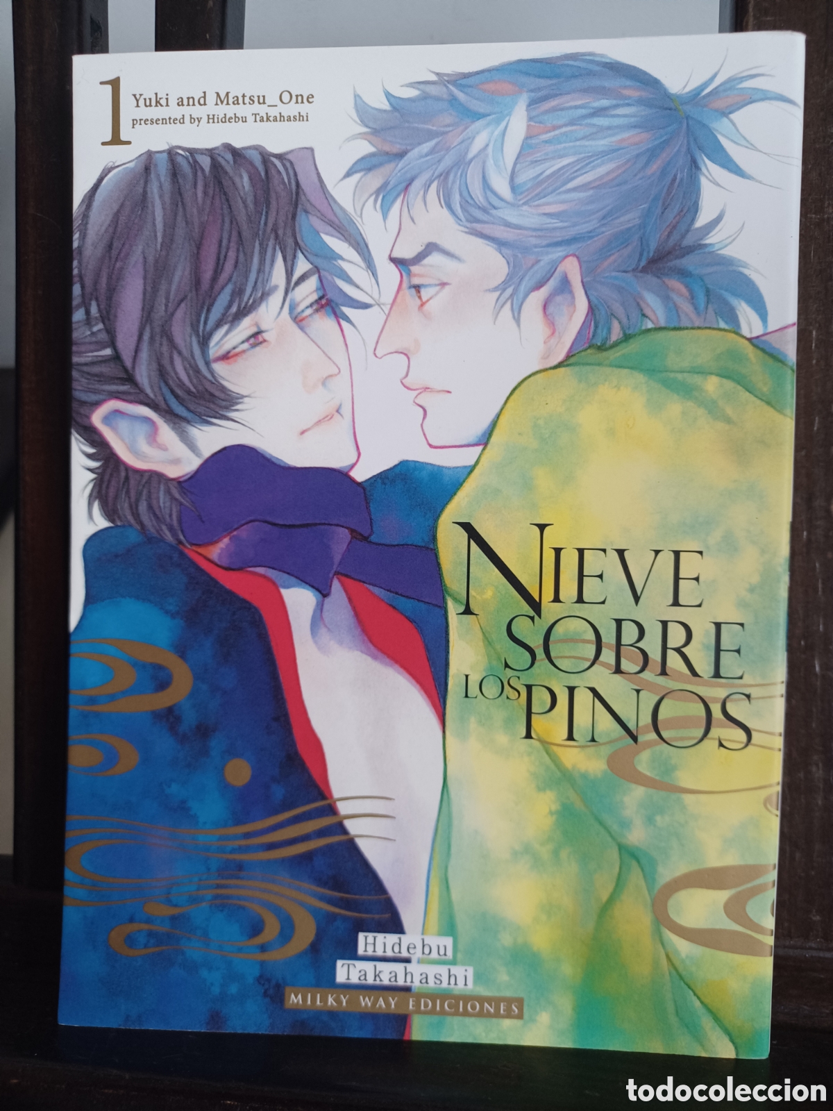 C&oacute;mics: Nieve sobre los pinos 1 de 3/ Hidebu Takahashi/ Manga BL/ Milky Way/ NUEVO A ESTRENAR