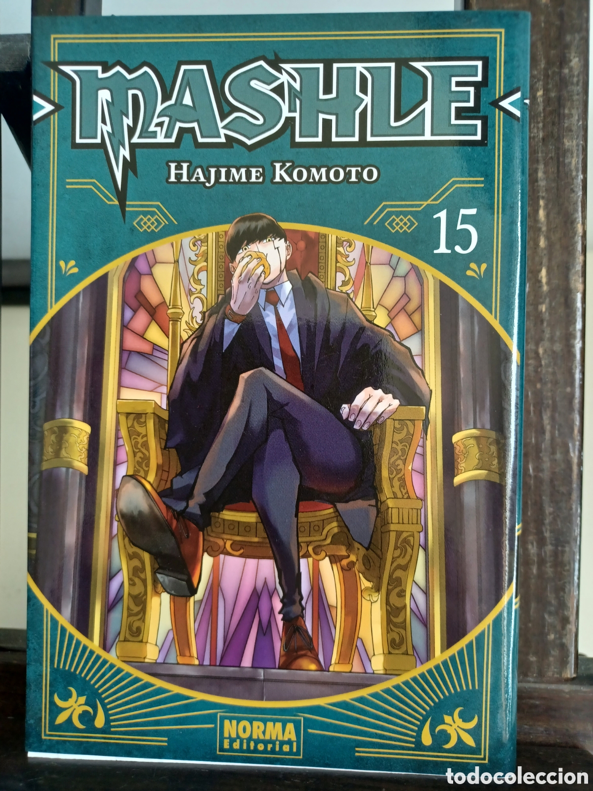 C&oacute;mics: Mashle 15 de 18/ Hajime Komoto/ Shonen/ Norma/ NUEVO A ESTRENAR