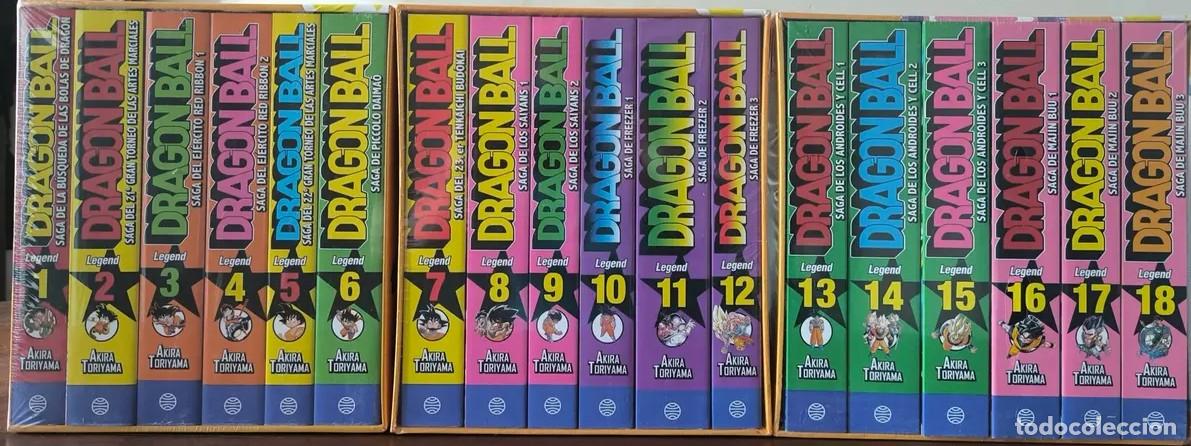 C&oacute;mics: Dragon Ball Legend - Colecci&oacute;n Completa - 3 Cofres - Planeta