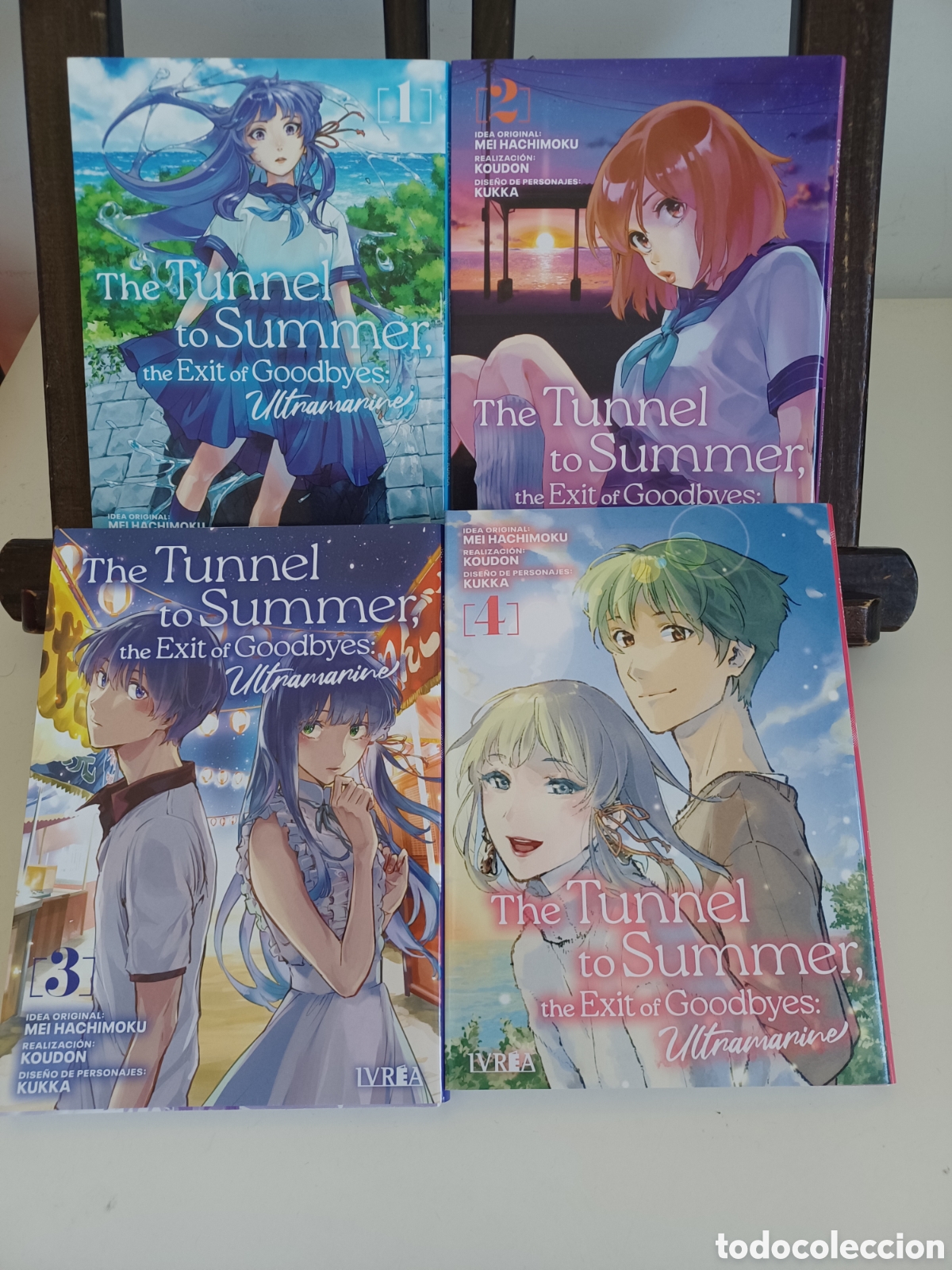 C&oacute;mics: The Tunnel to Summer, the Exit of Goodbyes: Ultramarine/ Serie completa 4 tomos/ Seinen/ A ESTRENAR