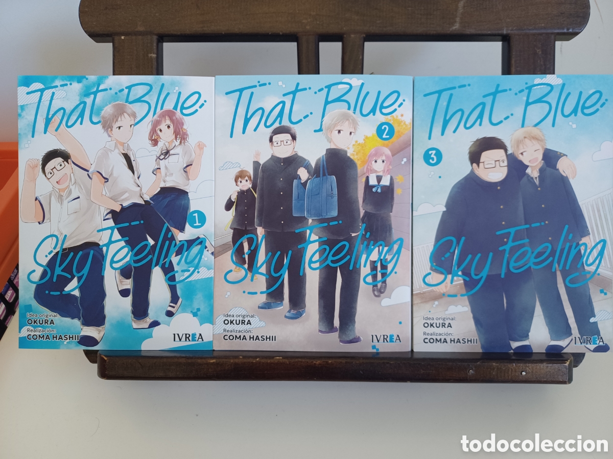C&oacute;mics: That Blue Sky Feeling/ Serie completa 3 tomos/ Shonen/ Ivrea/ NUEVO A ESTRENAR
