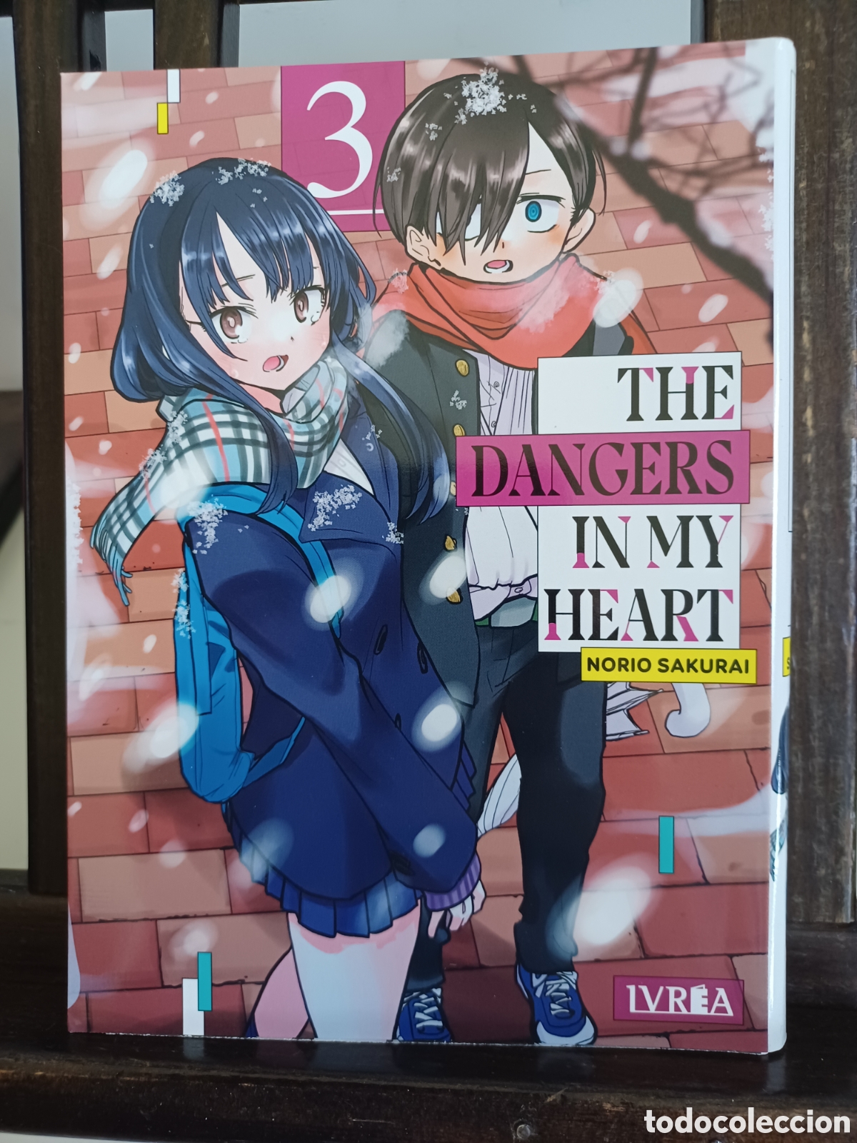 C&oacute;mics: The dangers in my heart 3 de 7/ Norio Sakurai/ Shonen/ Ivrea/ NUEVO A ESTRENAR