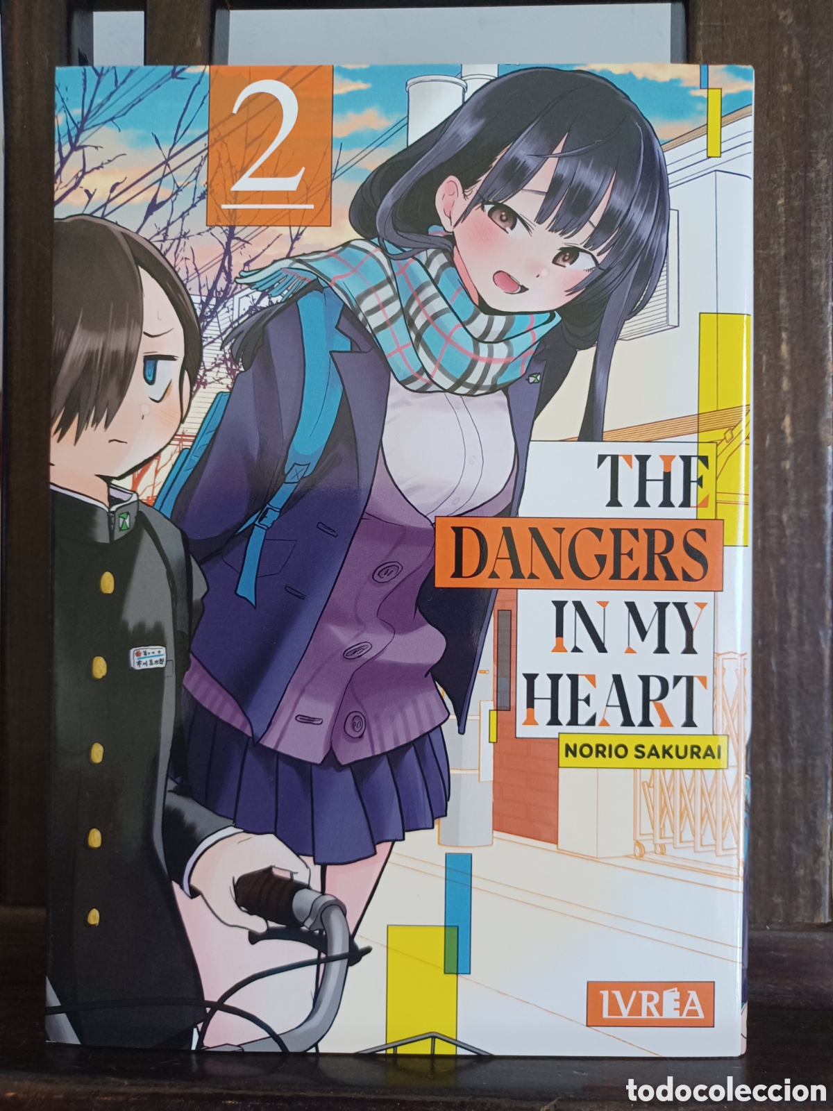 C&oacute;mics: The dangers in my heart 2 de 7/ Norio Sakurai/ Shonen/ Ivrea/ NUEVO A ESTRENAR
