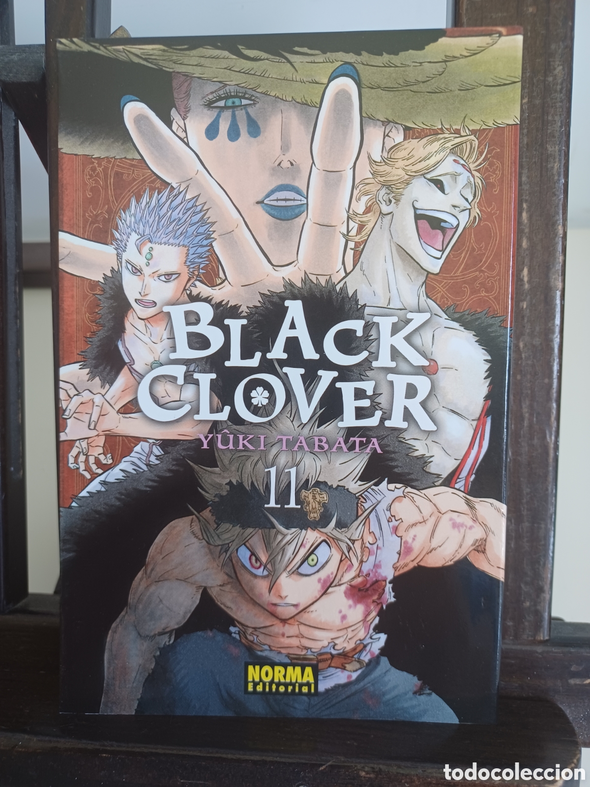 C&oacute;mics: Black Clover 11 de 38/ Yuki Tabata/ Shonen/ Norma/ NUEVO A ESTRENAR