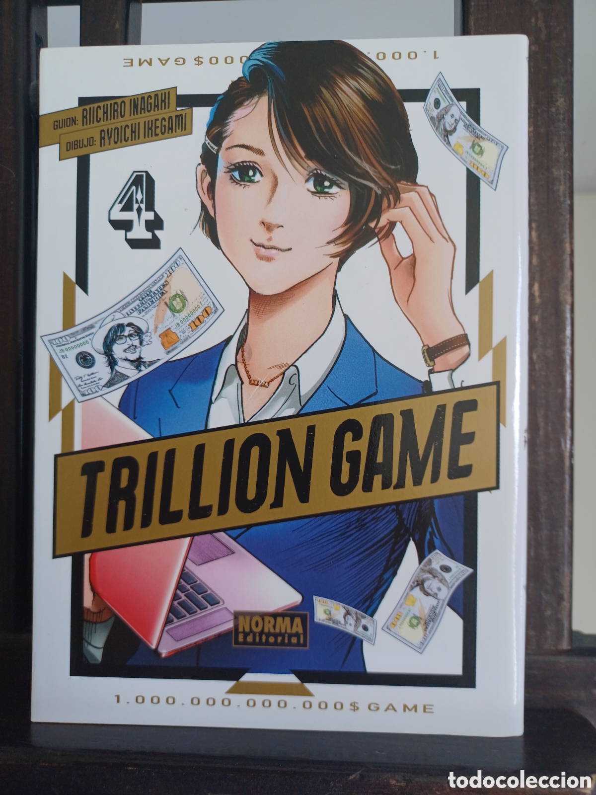 C&oacute;mics: Trillion game 4 de 11/ Seinen/ Norma/ NUEVO A ESTRENAR