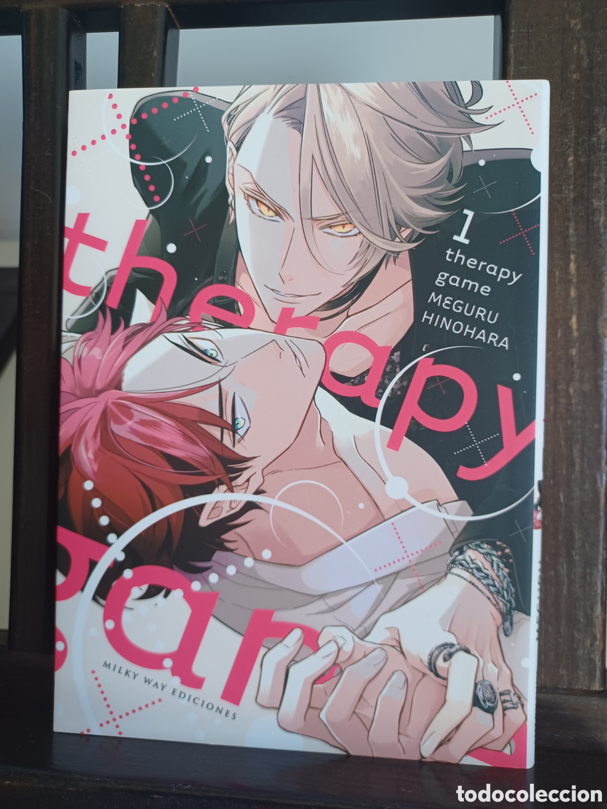 C&oacute;mics: Therapy game 1 de 2/ Meguru Hinohara/ Manga BL/ Milky Way/ NUEVO A ESTRENAR