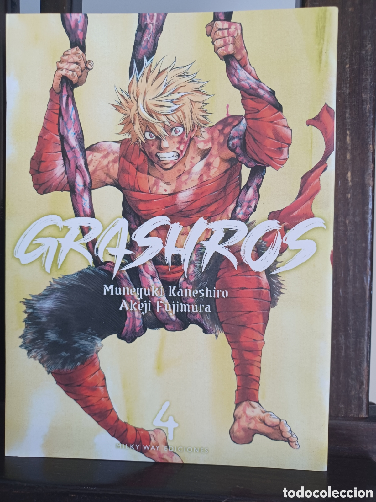 C&oacute;mics: Grashros 4 de 5/ Seinen/ Milky Way/ NUEVO A ESTRENAR