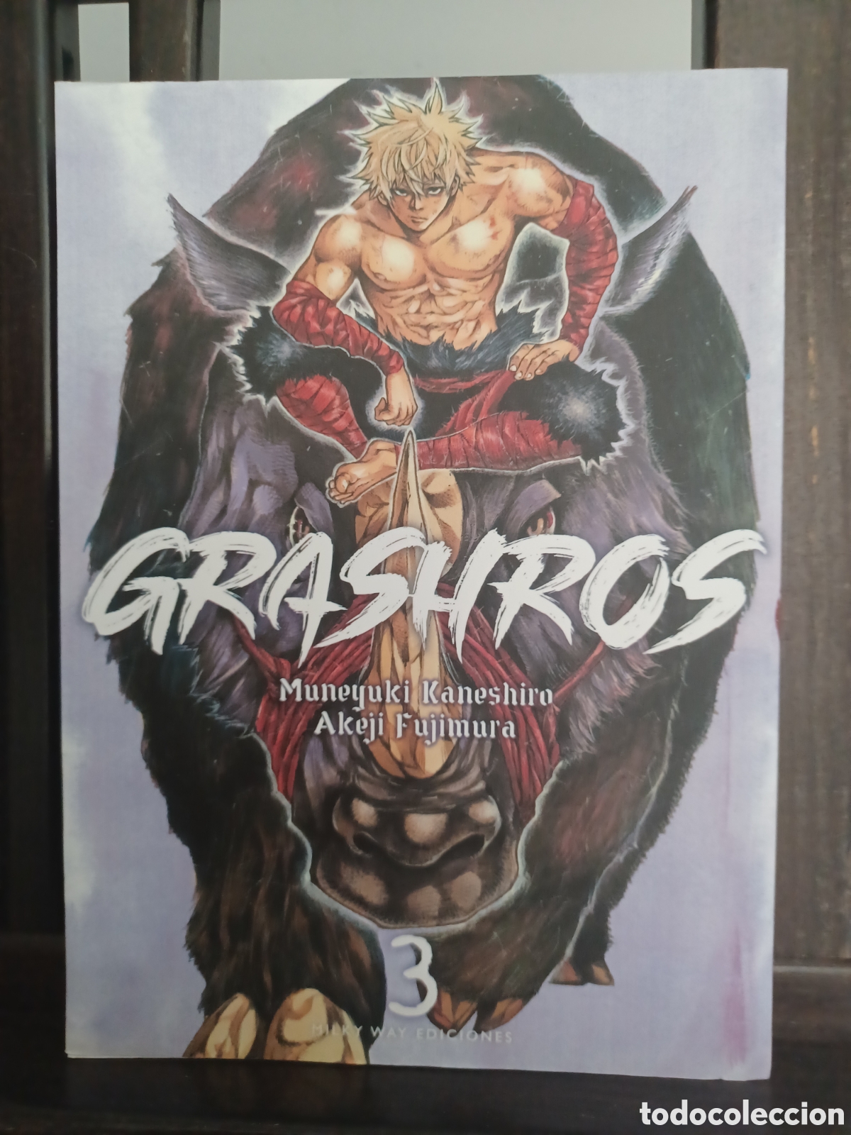 C&oacute;mics: Grashros 3 de 5/ Seinen/ Milky Way/ NUEVO A ESTRENAR