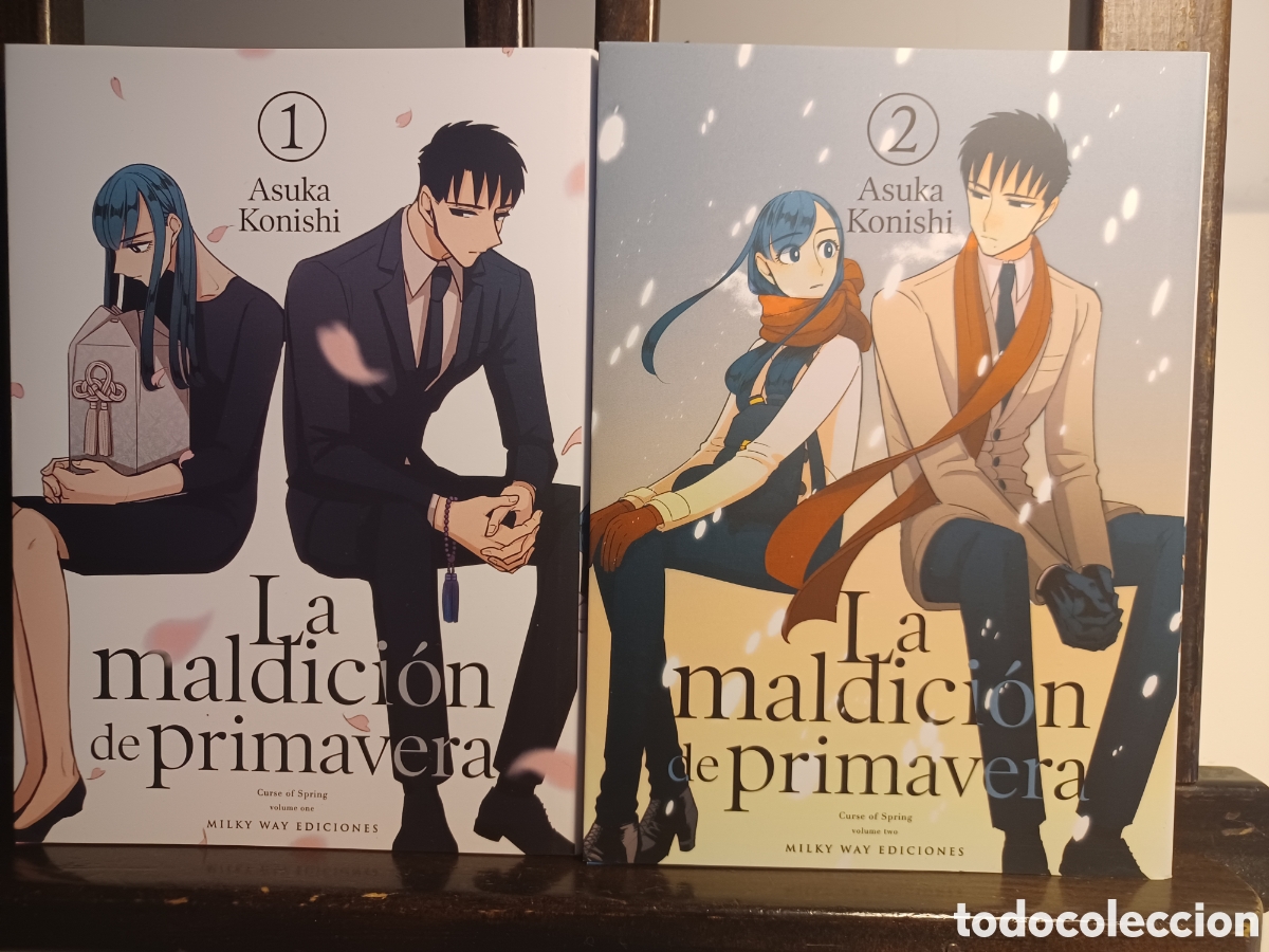 C&oacute;mics: La maldici&oacute;n de primavera/ Serie completa 2 tomos/ Asuka Konishi/ Josei/Milky Way/ NUEVO A ESTRENAR