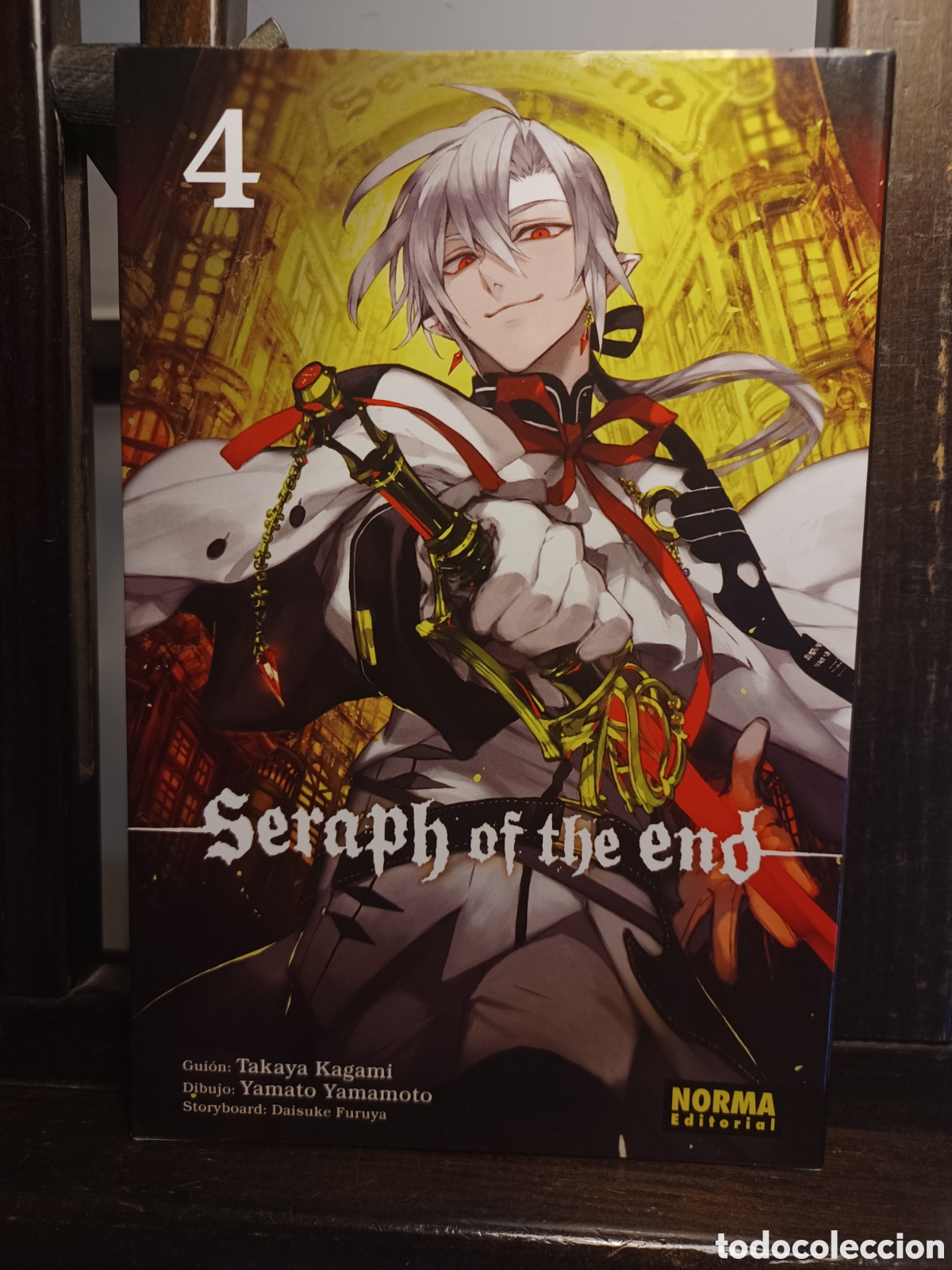 C&oacute;mics: Seraph of the end 4 de 37/ Shonen/ Norma/ NUEVO A ESTRENAR
