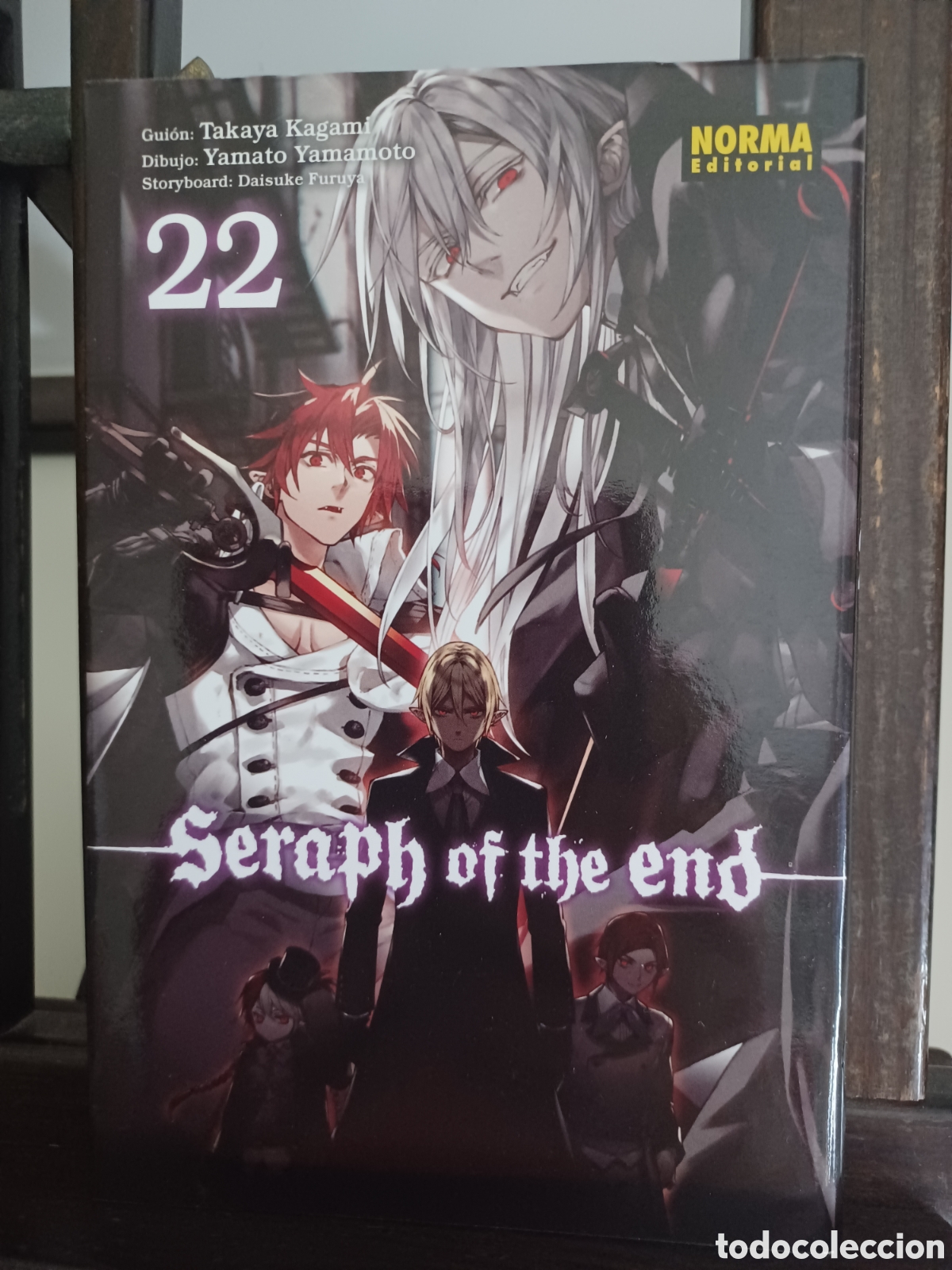 C&oacute;mics: Seraph of the end 22 de 37/ Shonen/ Norma/ NUEVO A ESTRENAR