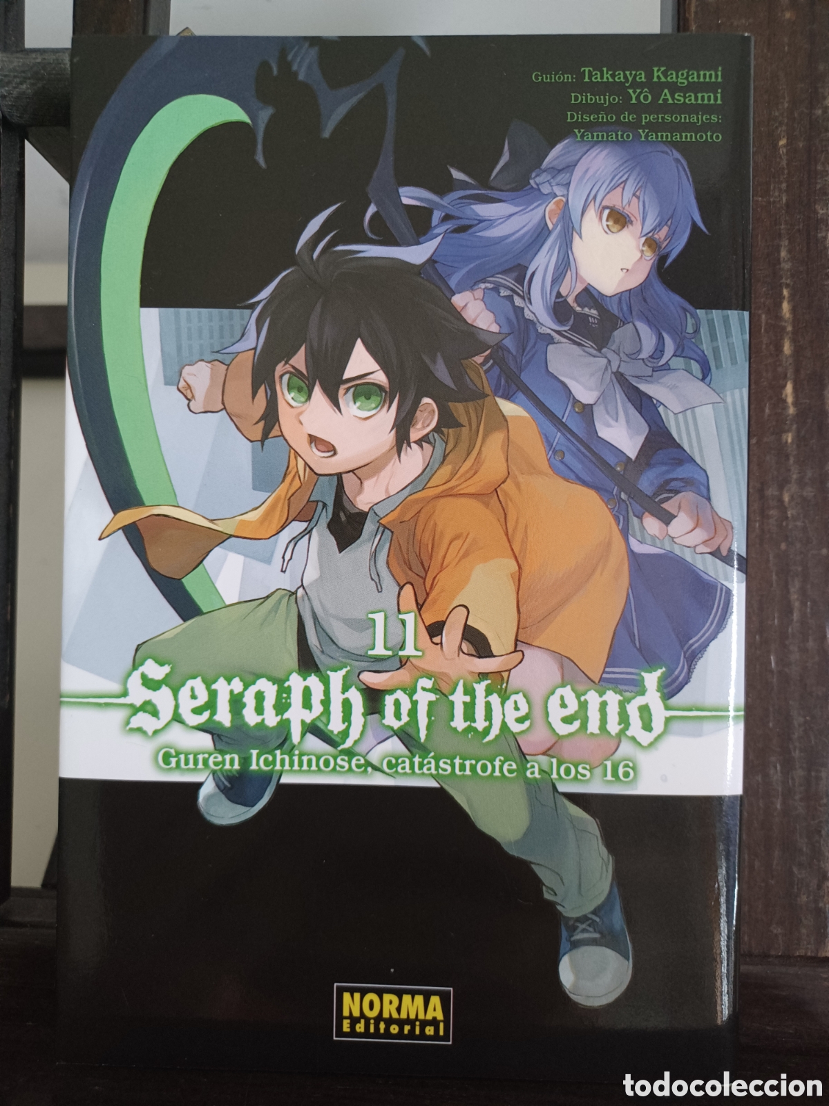 C&oacute;mics: Seraph of the end 11 de 37/ Shonen/ Norma/ NUEVO A ESTRENAR