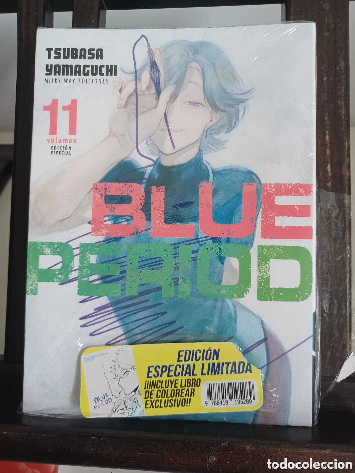 C&oacute;mics: Blue period 11 Edici&oacute;n especial limitada + coloring book/ Seinen/ Milky Way/ NUEVO A ESTRENAR