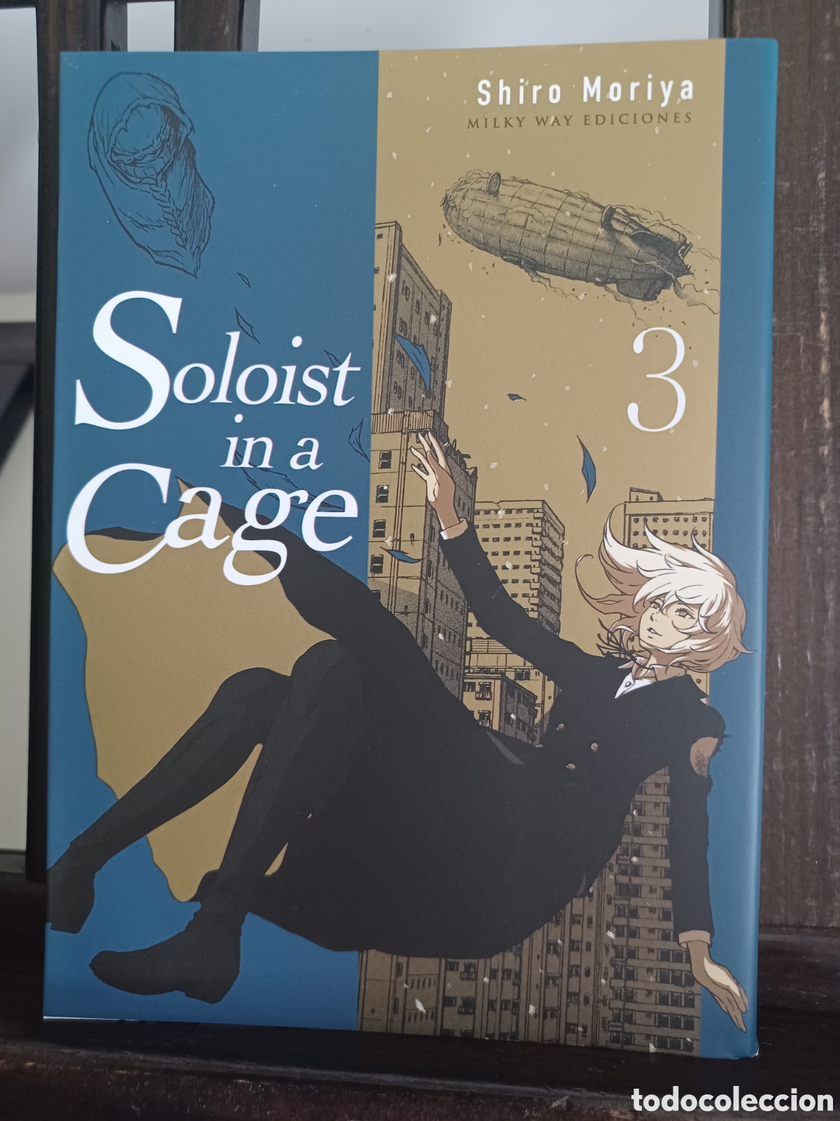 C&oacute;mics: Soloist in a cage 3 de 3/ Shiro Moriya/ Shonen/ Milky Way/ NUEVO A ESTRENAR