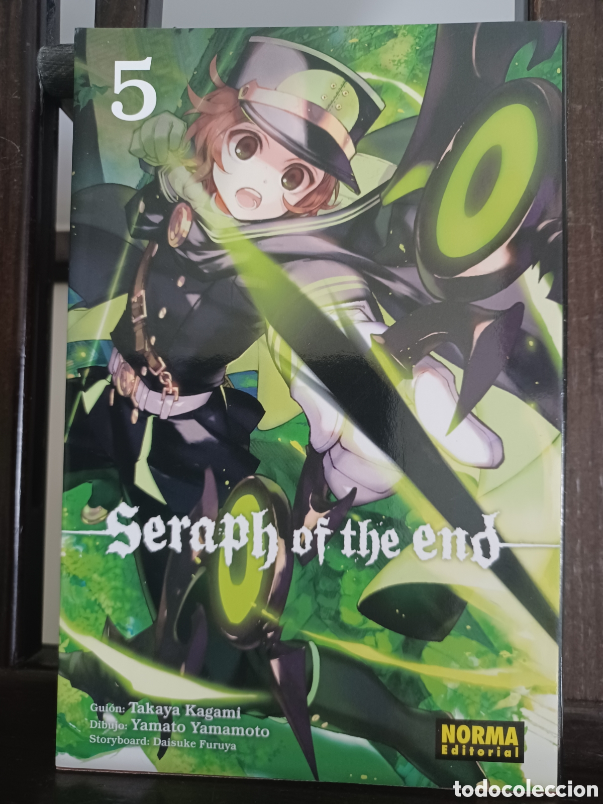C&oacute;mics: Seraph of the end 5 de 37/ Shonen/ Norma/ NUEVO A ESTRENAR
