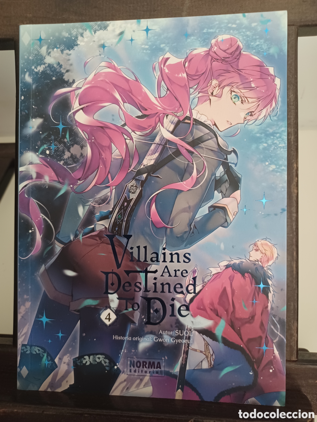 C&oacute;mics: Villains are destined to die 4/ Suol/ Manhwa/ Norma/ NUEVO A ESTRENAR