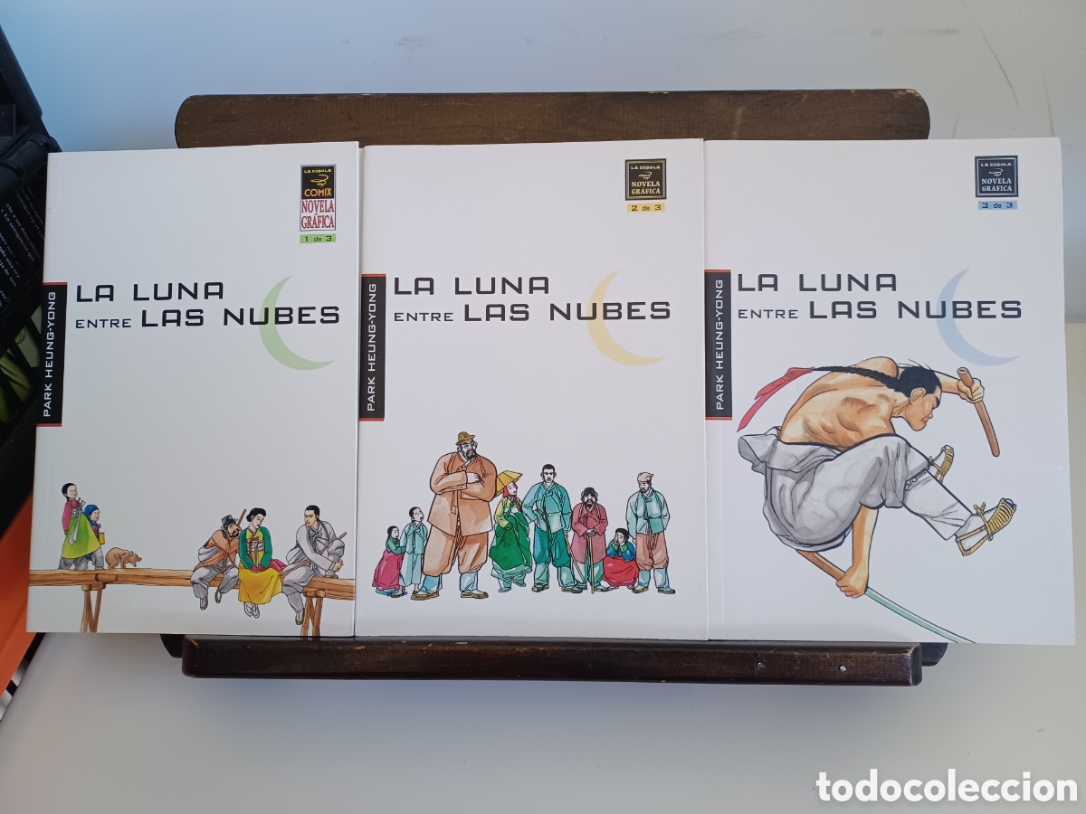 C&oacute;mics: La luna entre las nubes/ Serie completa 3 tomos/ Park Heung-Yong/ Manwha