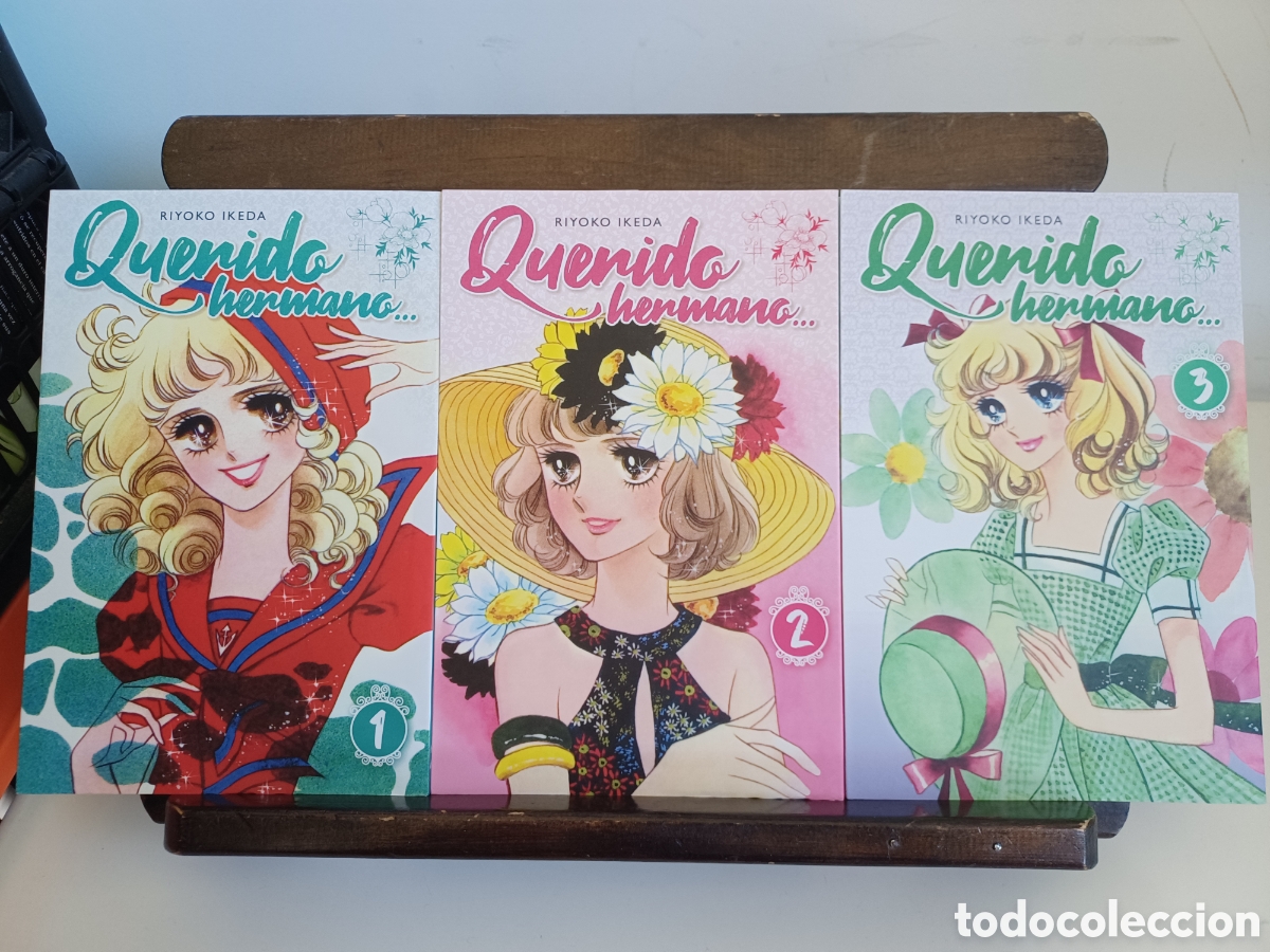 C&oacute;mics: Querido hermano.../ Serie completa 3 tomos/ Riyoko Ikeda/ Yuri/ Arechi/ NUEVO A ESTRENAR