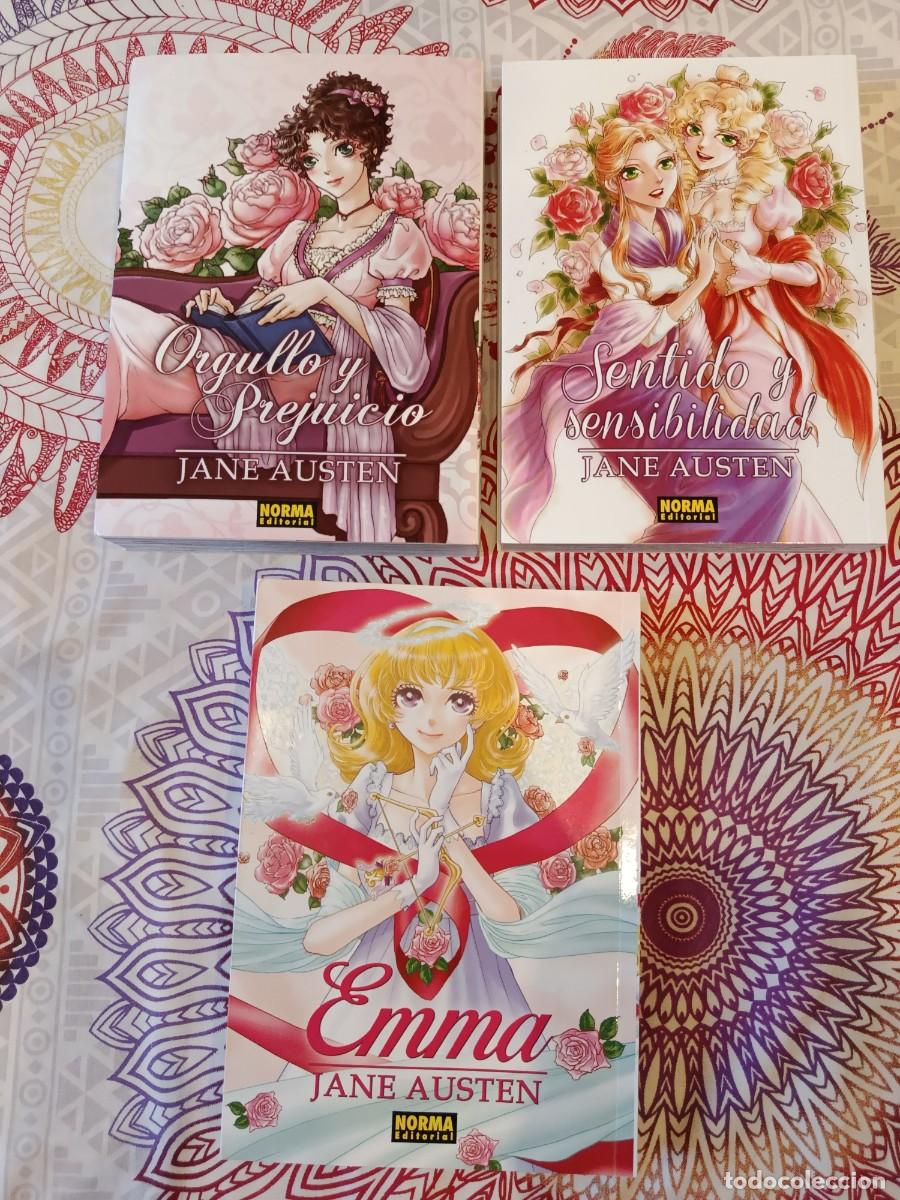 Fumetti: ENMA, SENTIDO Y SENSIBILIDAD Y ORGULLO Y PREJUICIO JANE AUSTEN MANGAS NUEVOS