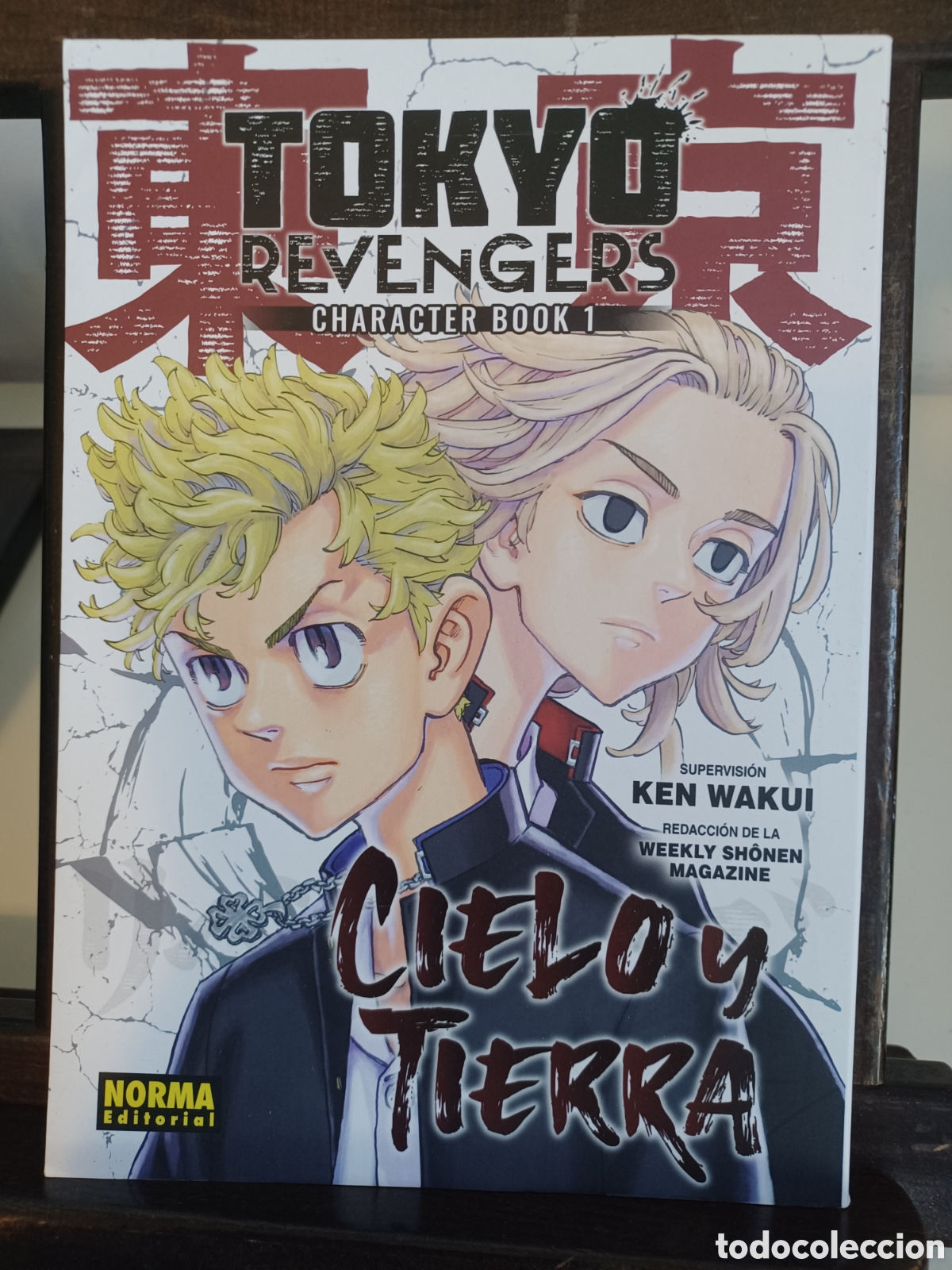 C&oacute;mics: Tokyo Revengers Character Book 1 de 4. Cielo y Tierra/ Norma/ NUEVO A ESTRENAR