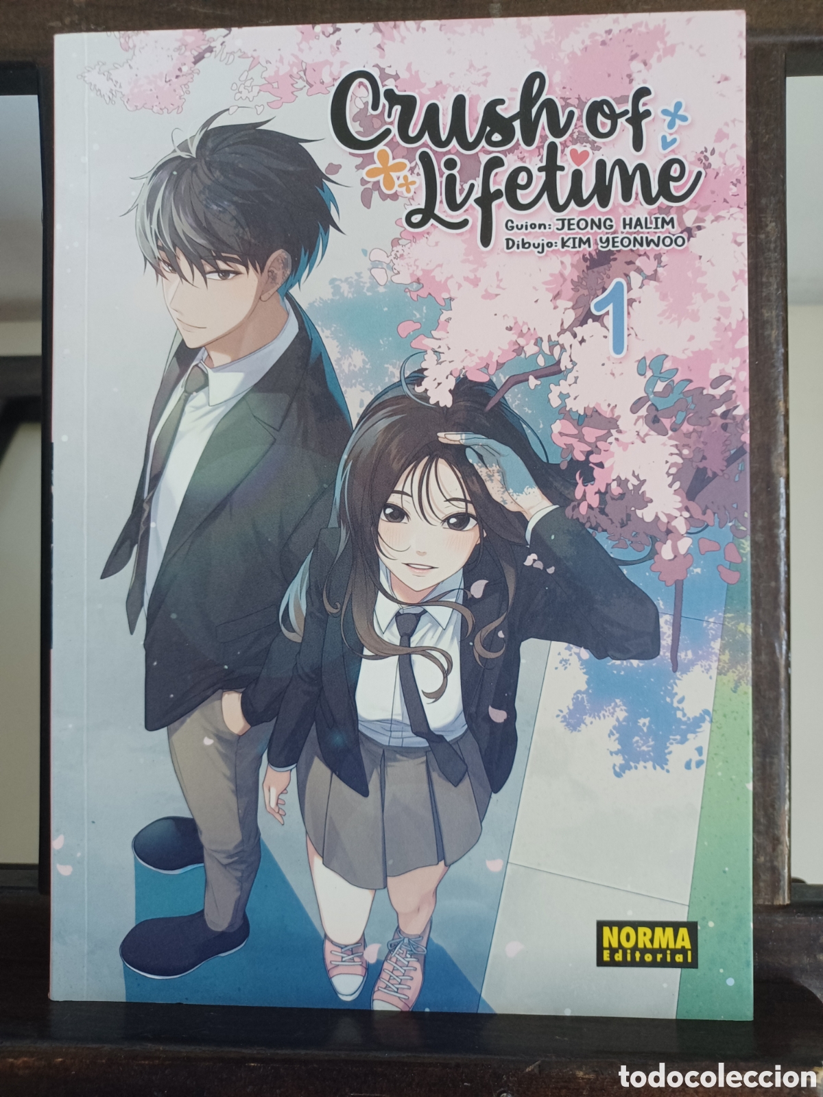 Comics : Crush of lifetime 1 de 6/ Manhwa/ Norma/ NUEVO A ESTRENAR