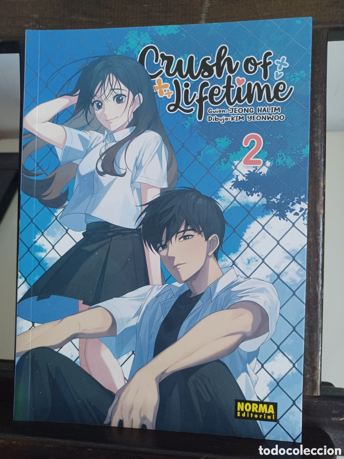 Comics : Crush of lifetime 2 de 6/ Manhwa/ Norma/ NUEVO A ESTRENAR