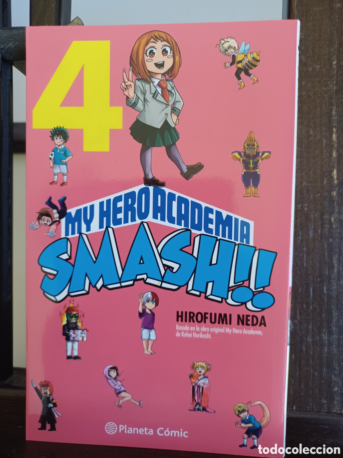 C&oacute;mics: My hero academia: Smash!!! 4 de 5/ Hirofumi Neda/ Shonen/ Planeta/ NUEVO A ESTRENAR