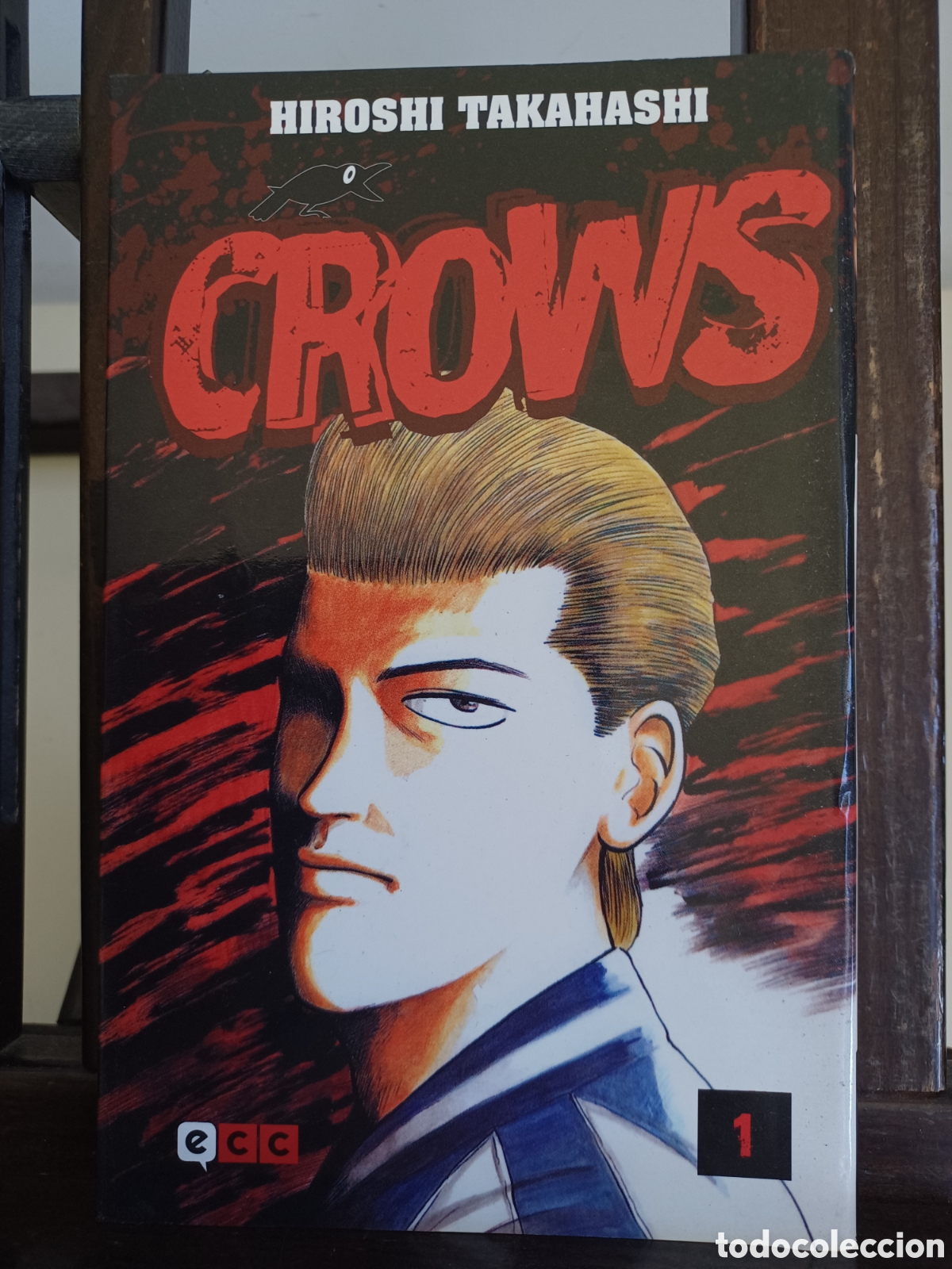 C&oacute;mics: Crows 1 de 26/ Hiroshi Takahashi/ ECC/ NUEVO A ESTRENAR