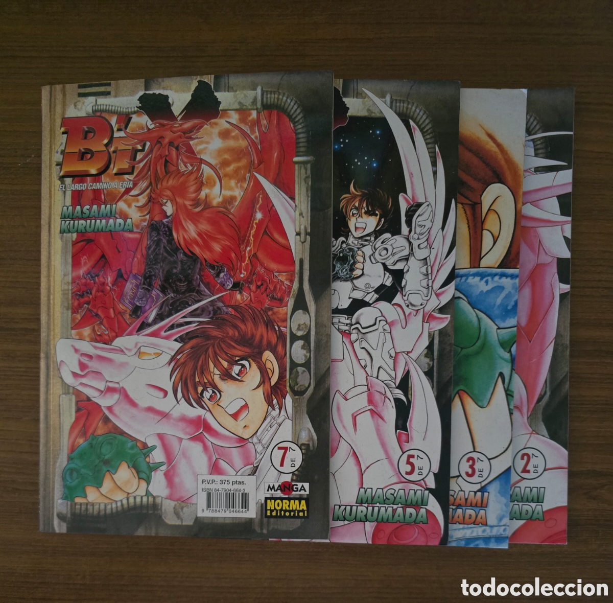 C&oacute;mics: BTX,MASAMI KURUMADA,NUMEROS 2,3,5 Y 7,( MANGA-NORMA EDITORIAL)