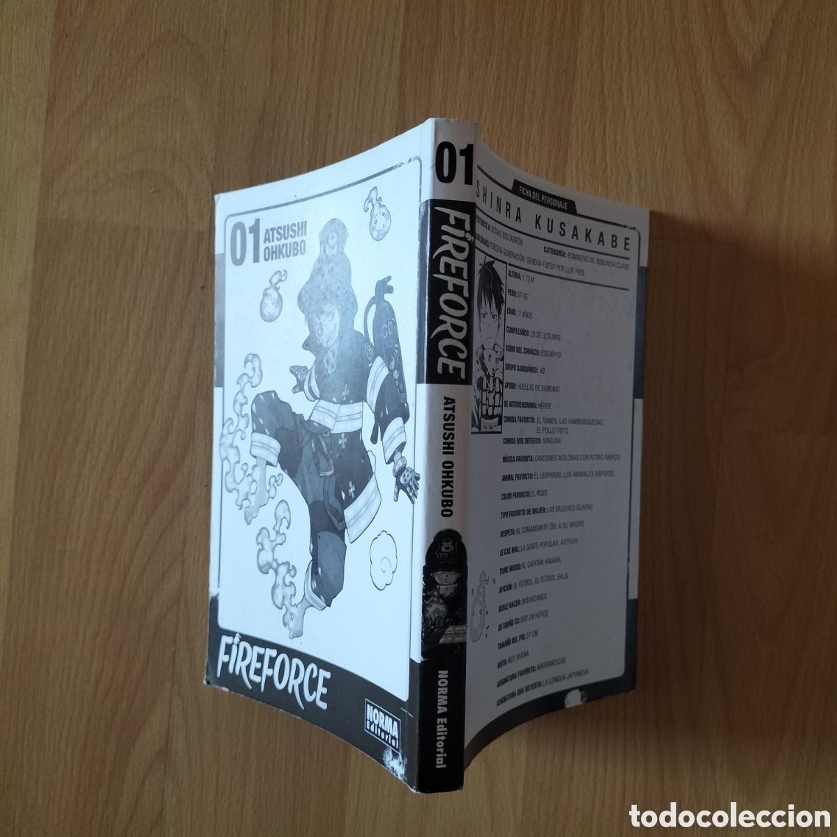 C&oacute;mics: C16 - Fireforce 01 Atsushi Ohkubo. Norma editorial - Foto 2