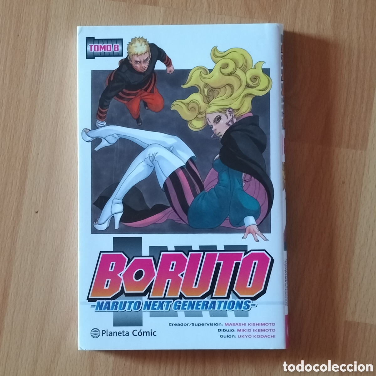 C&oacute;mics: Cxx - Boruto 8. Planeta. Mikio Ikemoto