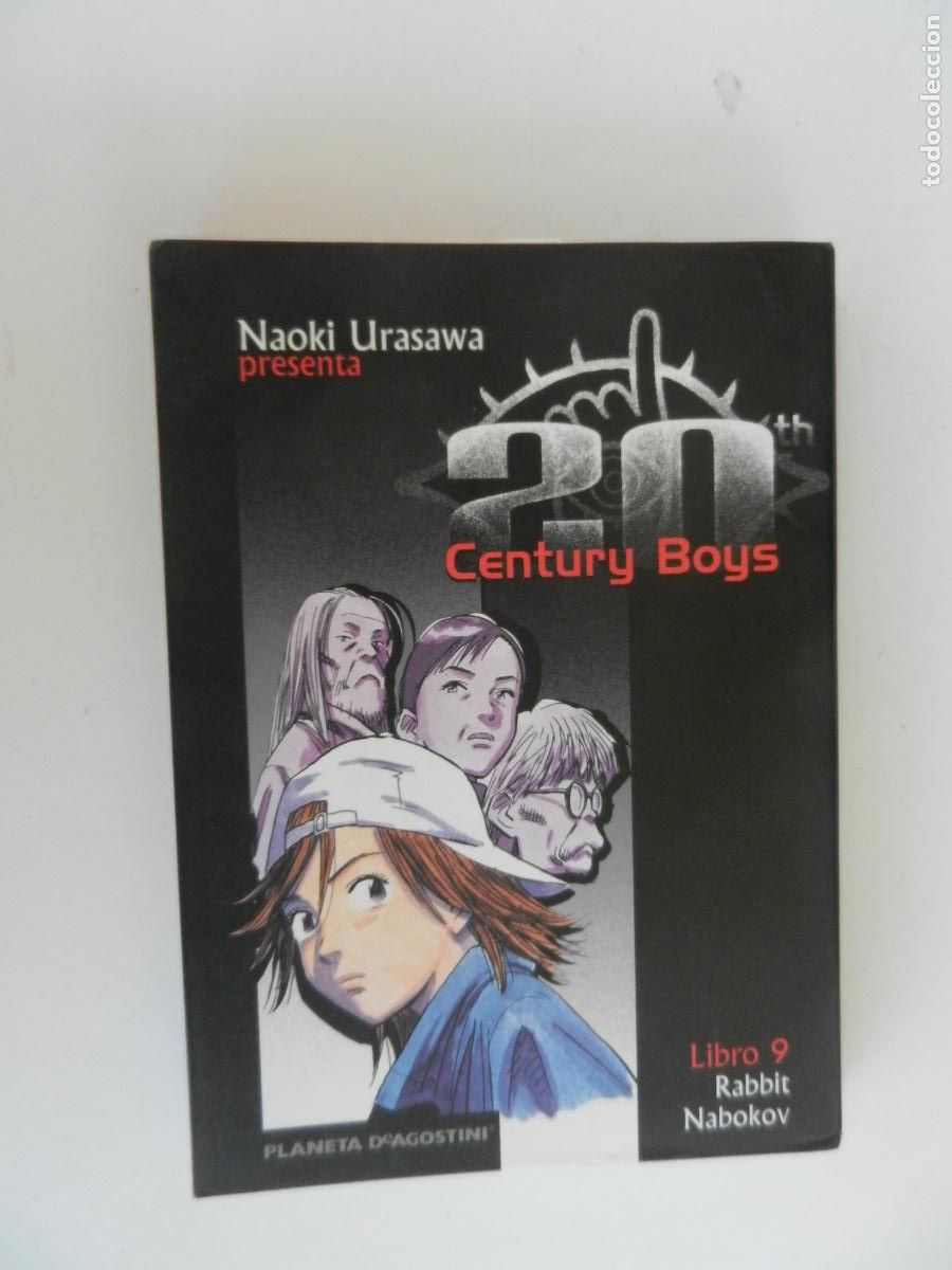 C&oacute;mics: RABBIT NABOKOB - NAOKI URASAWA - 20th CENTURY BOYS - LIBRO 9- PLANETA DEAGOSTINI 2005.